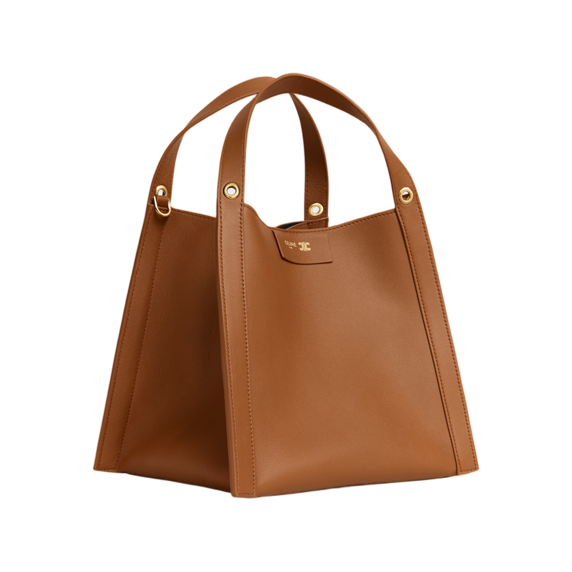 셀린느 스몰 큐브 백 서플 카프스킨 소프트 탄(Celine Small Cube Bag In Supple Calfskin Soft Tan) - 2
