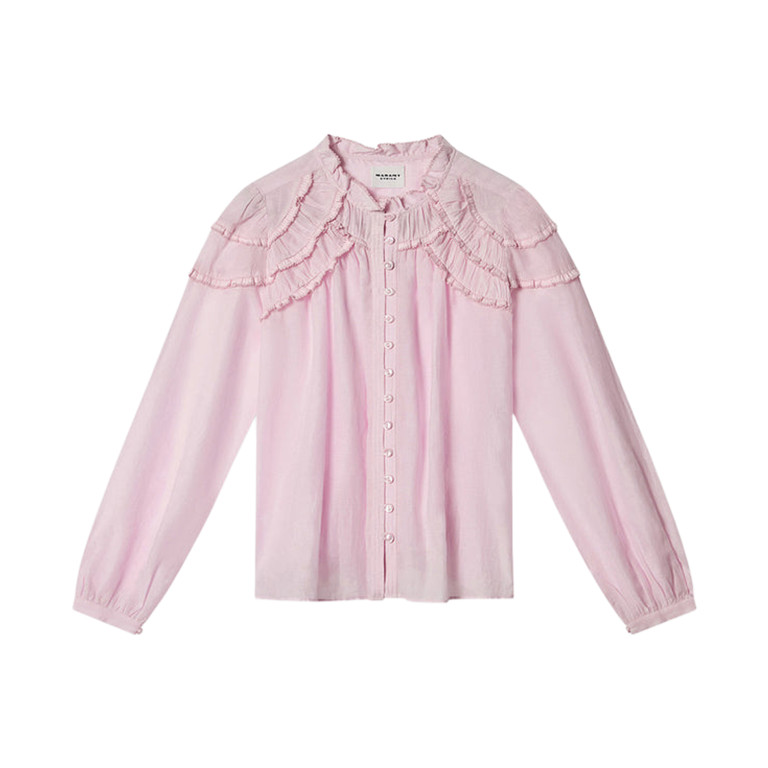 HT0681FB-B3J04E-40LK (W) Isabel Marant Christa Top Light Pink - 25FW