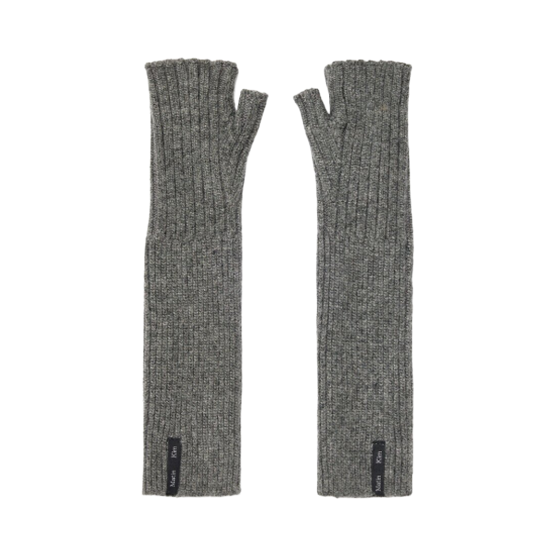MK249OAC018MGY Matin Kim Ribbed Hand Warmer Grey