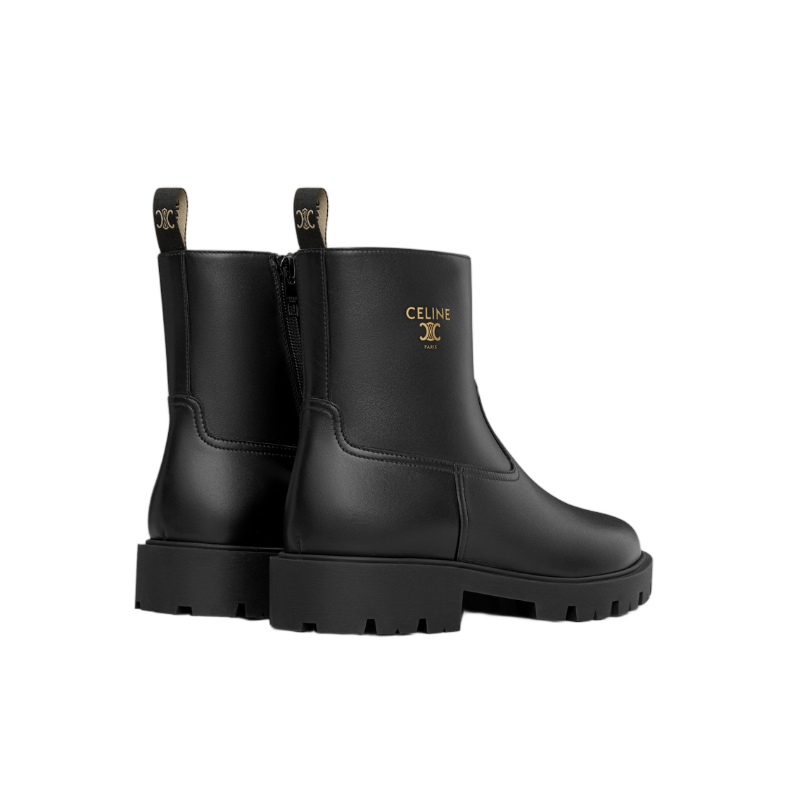 (W) 셀린느 마가렛 부츠 카프스킨 블랙((W) Celine Margaret Boot In Calfskin Black) - 3