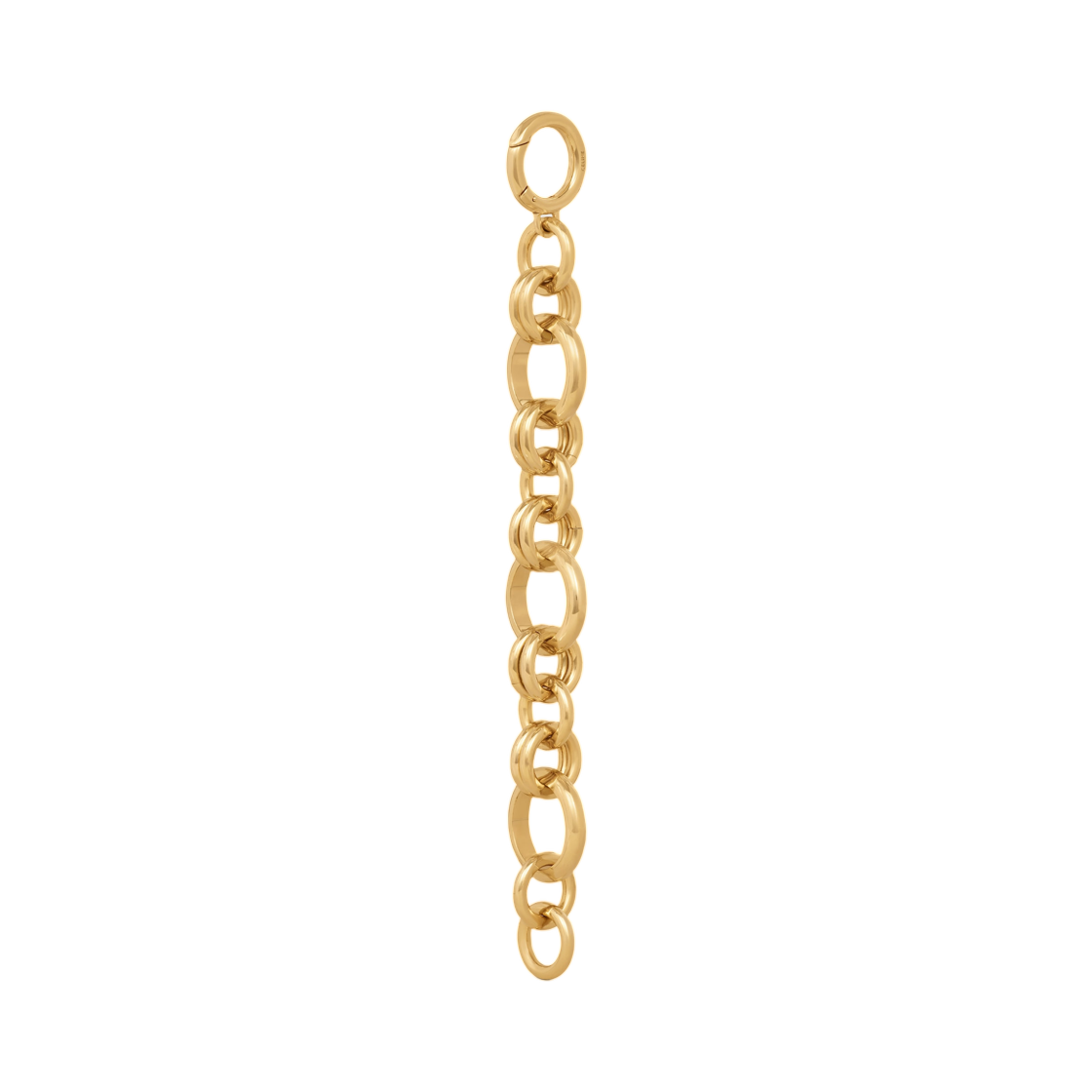 셀린느 참 헤리티지 청키 브레이슬릿 브래스 골드 피니쉬 골드(Celine Charms Heritage Chunky Bracelet In Brass with Gold Finish Gold) - 3