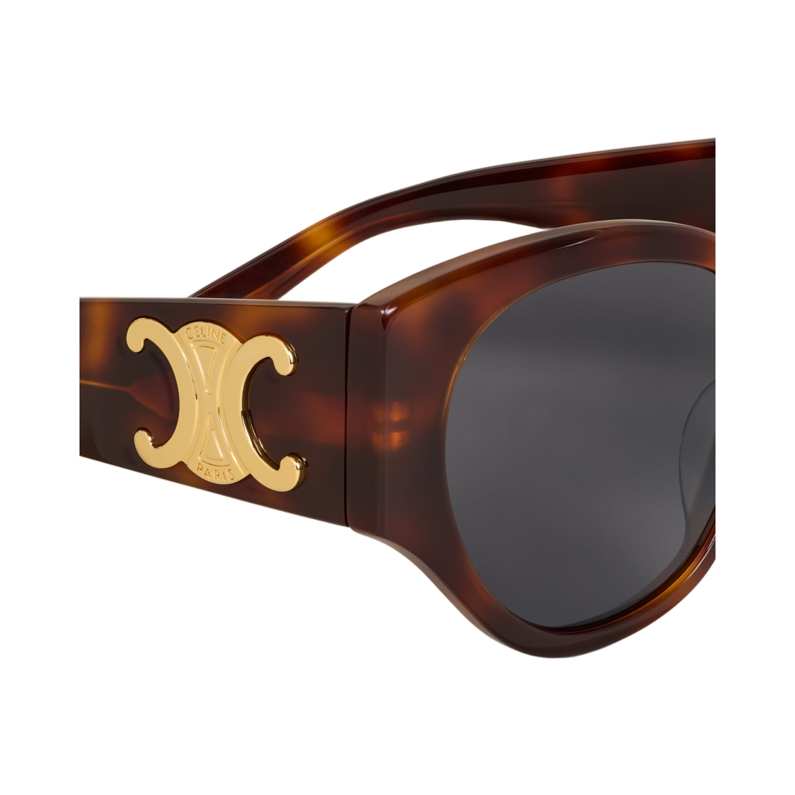 셀린느 트리옹프 XL 3 선글라스 아세테이트 클래식 하바나(Celine Triomphe XL 03 Sunglasses In Acetate Classic Havana) - 2