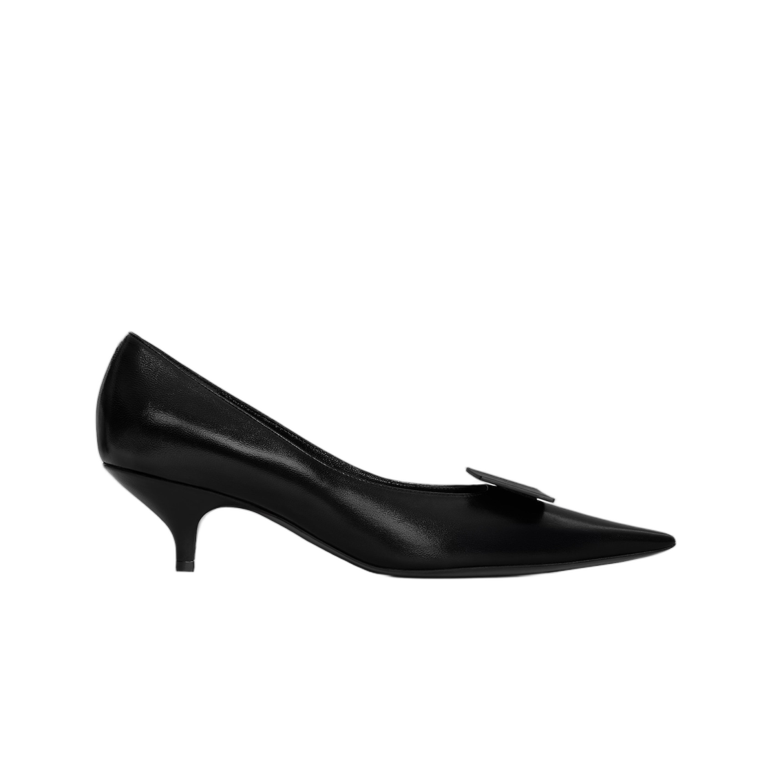 366425268D-38NO (W) Celine Signature Pump W Label In Lambskin Black