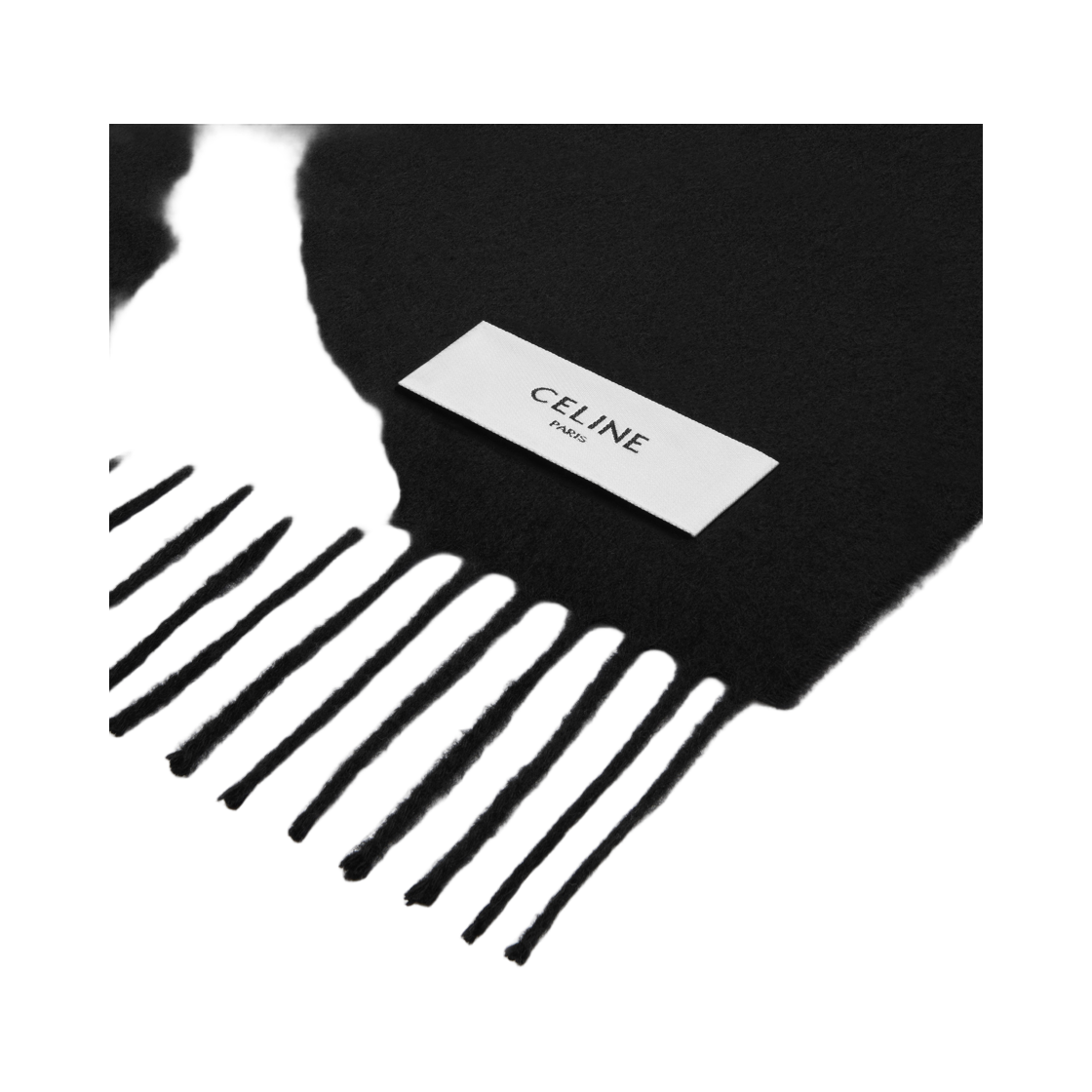 셀린느 스카프 캐시미어 블랙(Celine Scarf In Cashmere Black) - 3