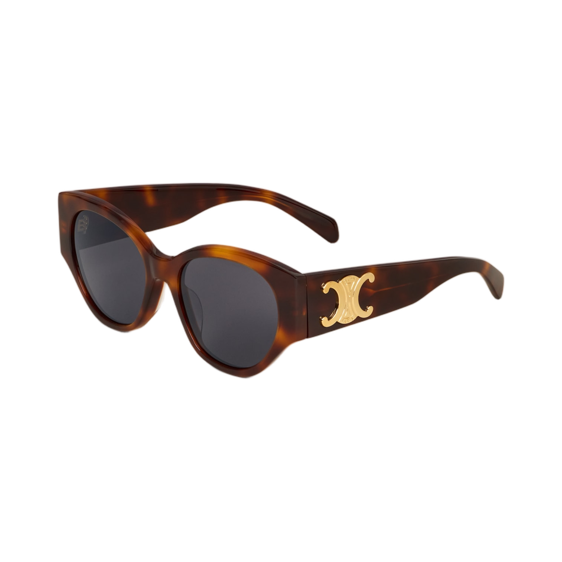셀린느 트리옹프 XL 3 선글라스 아세테이트 클래식 하바나(Celine Triomphe XL 03 Sunglasses In Acetate Classic Havana) - 3