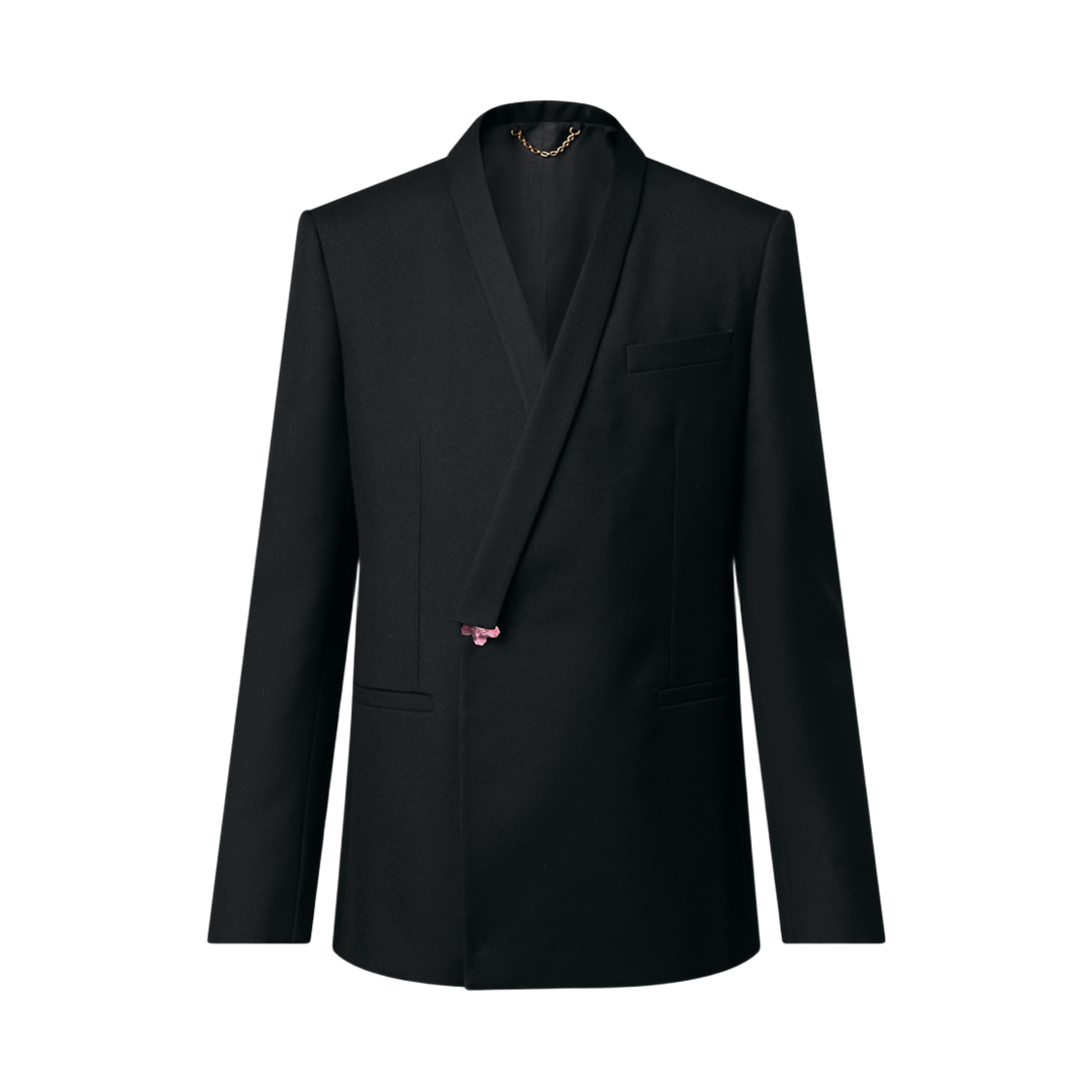 루이비통 x 니고 테일러드 기모노 더블 브레스티드 자켓 블랙(Louis Vuitton x Nigo Tailored Kimono Double Breasted Jacket Black)