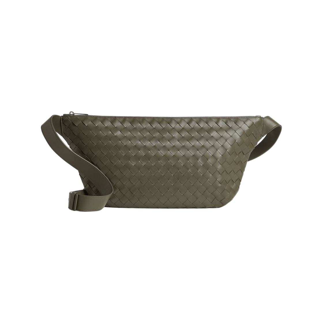 보테가 베네타 인트레치아토 데이 슬링 크로커다일(Bottega Veneta Intrecciato Day Sling Crocodile) - 1