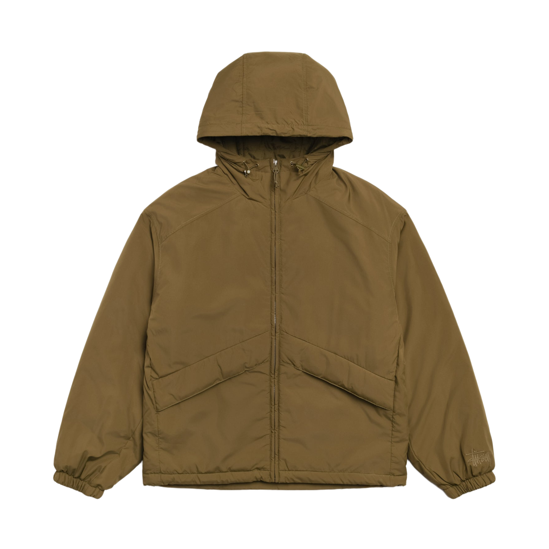 115884 Stussy Insulated Hooded Jacket Olive