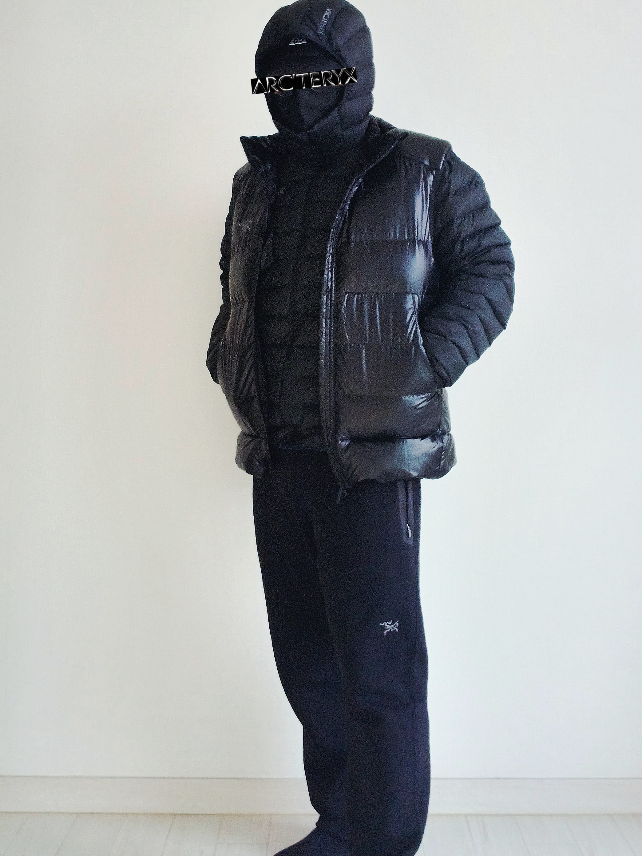 Nike ACG Trail Cap Black, Arc'teryx Cerium Hoody Black 착용 스타일 - 9