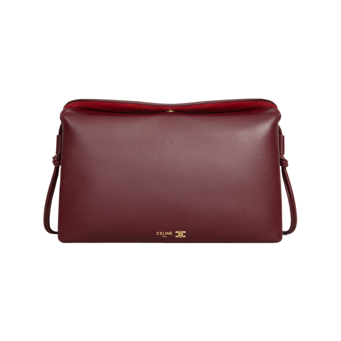 10P862O86-28PO Celine Trio Flap In Smooth Lambskin Syrah
