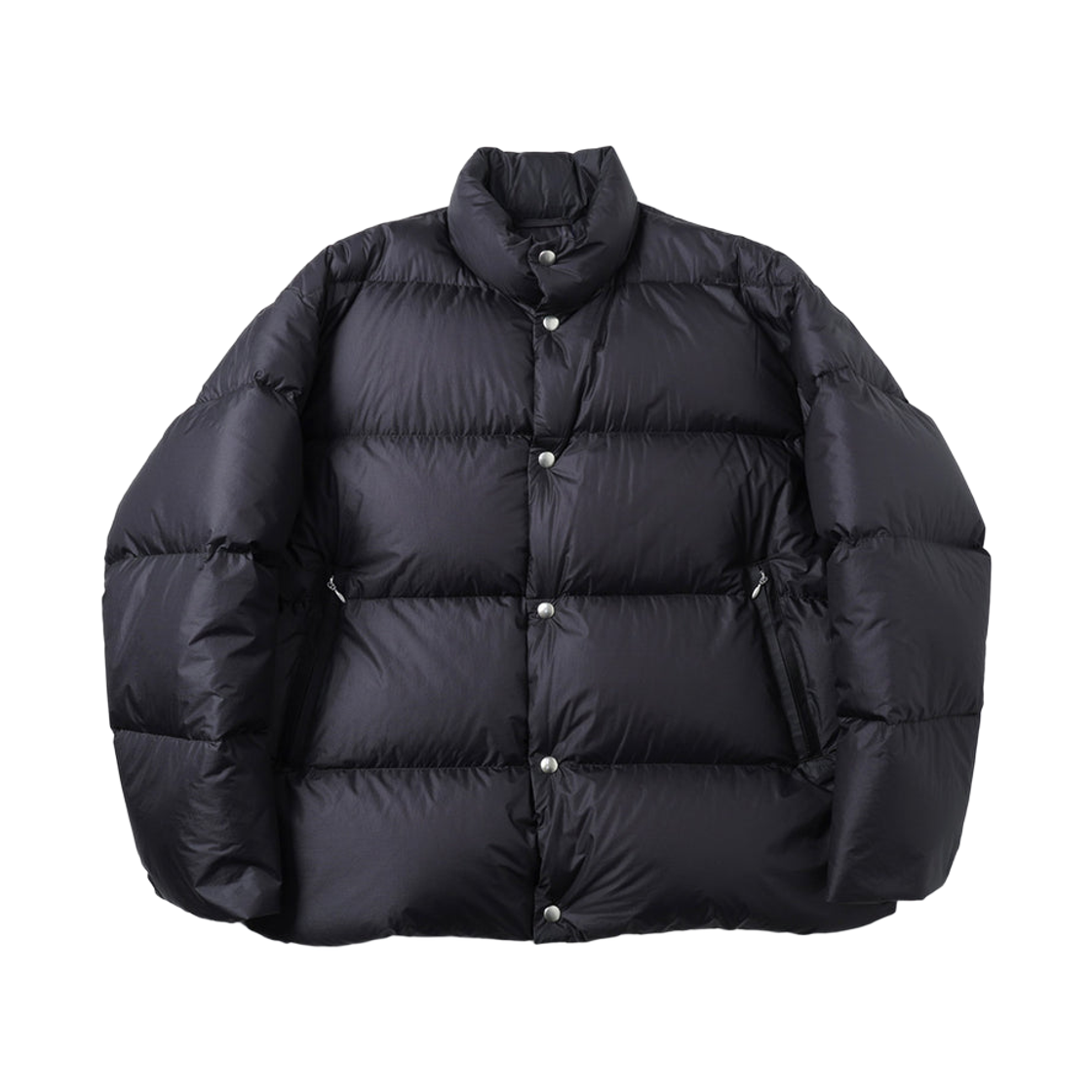 코모리 다운 자켓 블랙 - 25AW(Comoli Down Jacket Black - 25AW)
