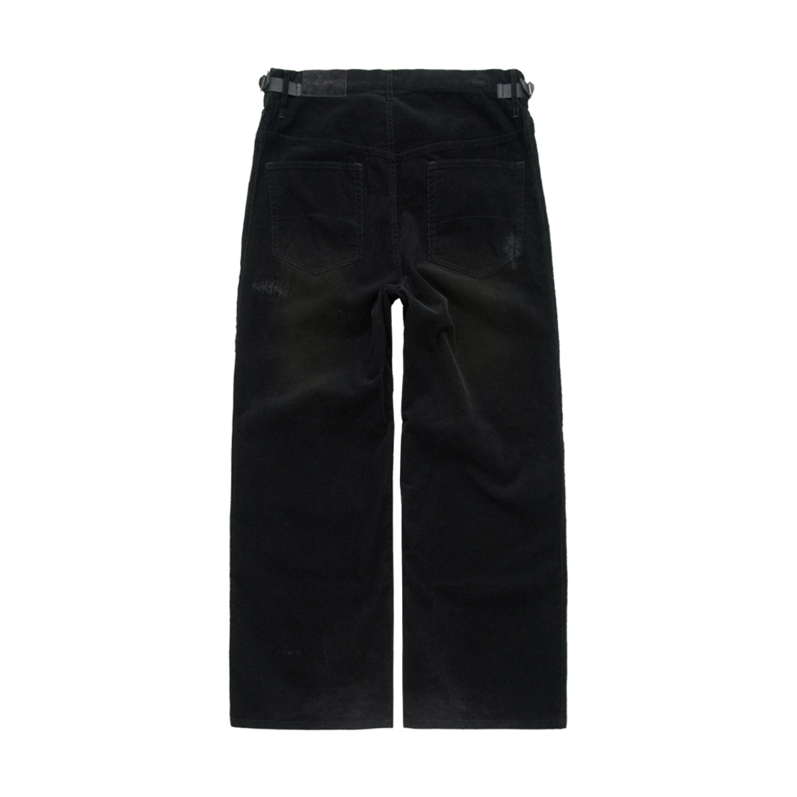 폴리테루 리빌드 코듀로이 고시마 팬츠 페이디드 블랙(Polyteru Rebuild Corduroy Gosima Pants Faded Black) - 2