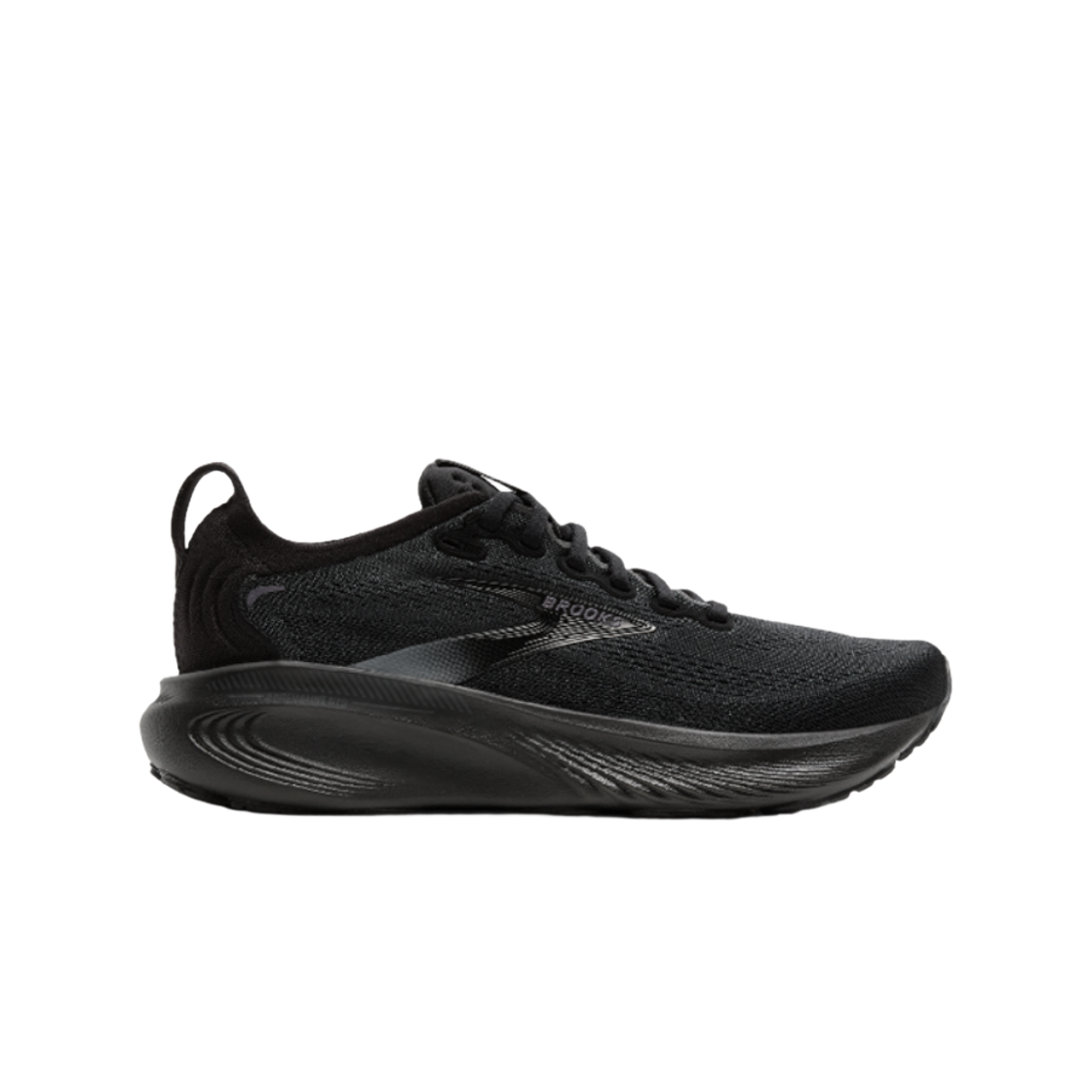 브룩스 러닝 아드레날린 GTS 25 블랙 - 2E 와이드(Brooks Running Adrenaline GTS 25 Black - 2E Wide)