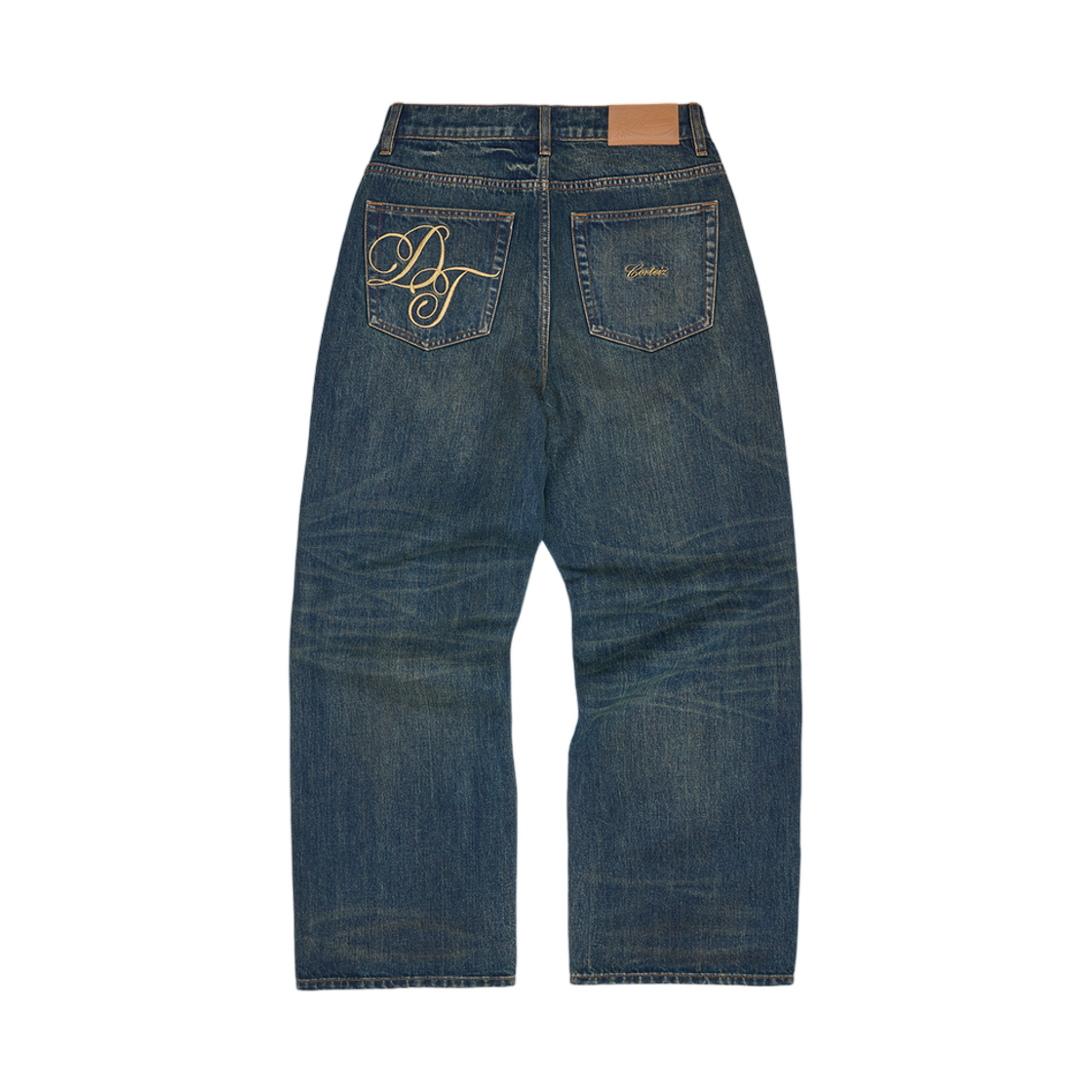 - Denim Tears x Corteiz DT Luxe Baggy Jeans