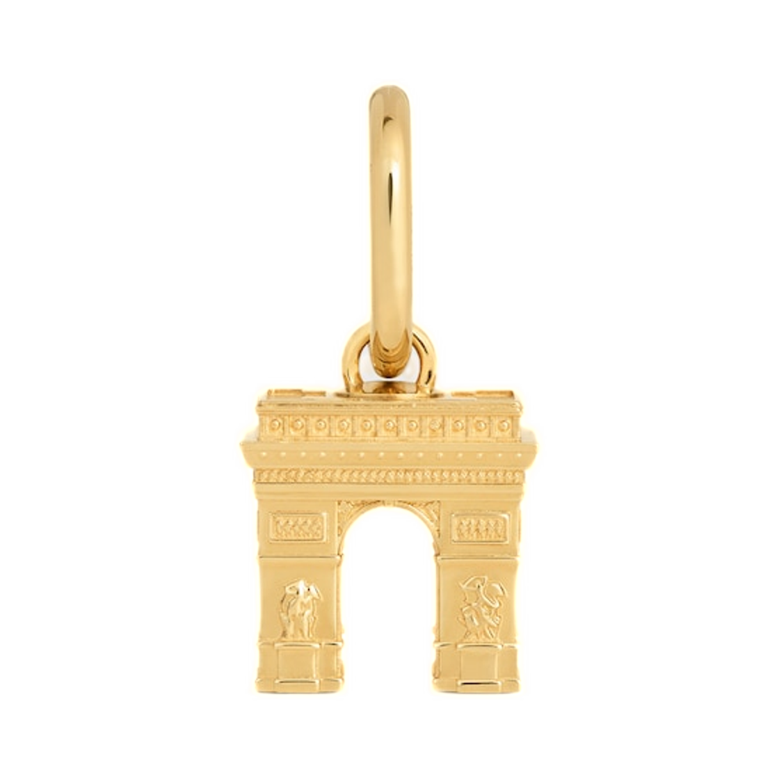 B10356BRA-35OR Celine Charms Arc De Triomphe In Brass with Gold Finish Gold
