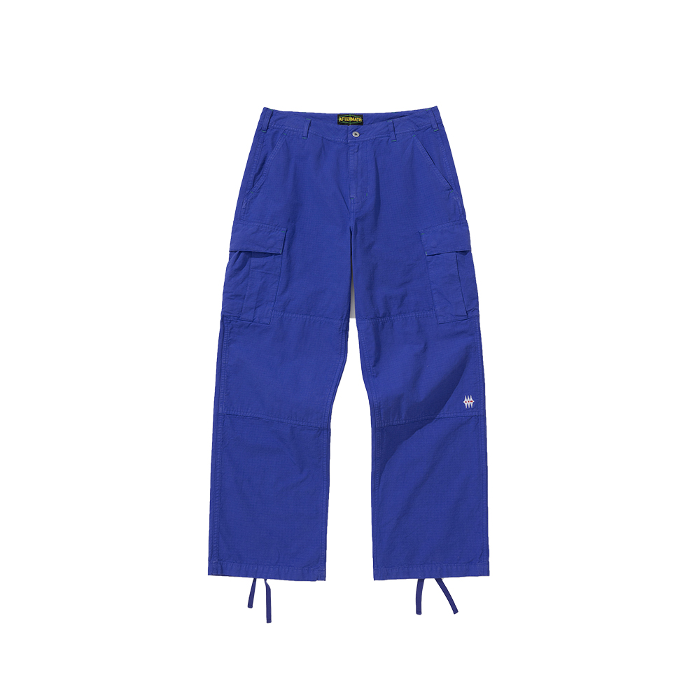 애프터매스 워시드 카고 팬츠 블루(Aftermath Washed Cargo Pants Blue) - 2