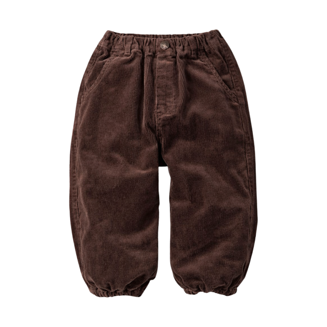 (키즈) 유니클로 BT 코듀로이 팬츠 다크 브라운 - JP((Kids) Uniqlo BT Corduroy Pants Dark Brown - JP) - 1