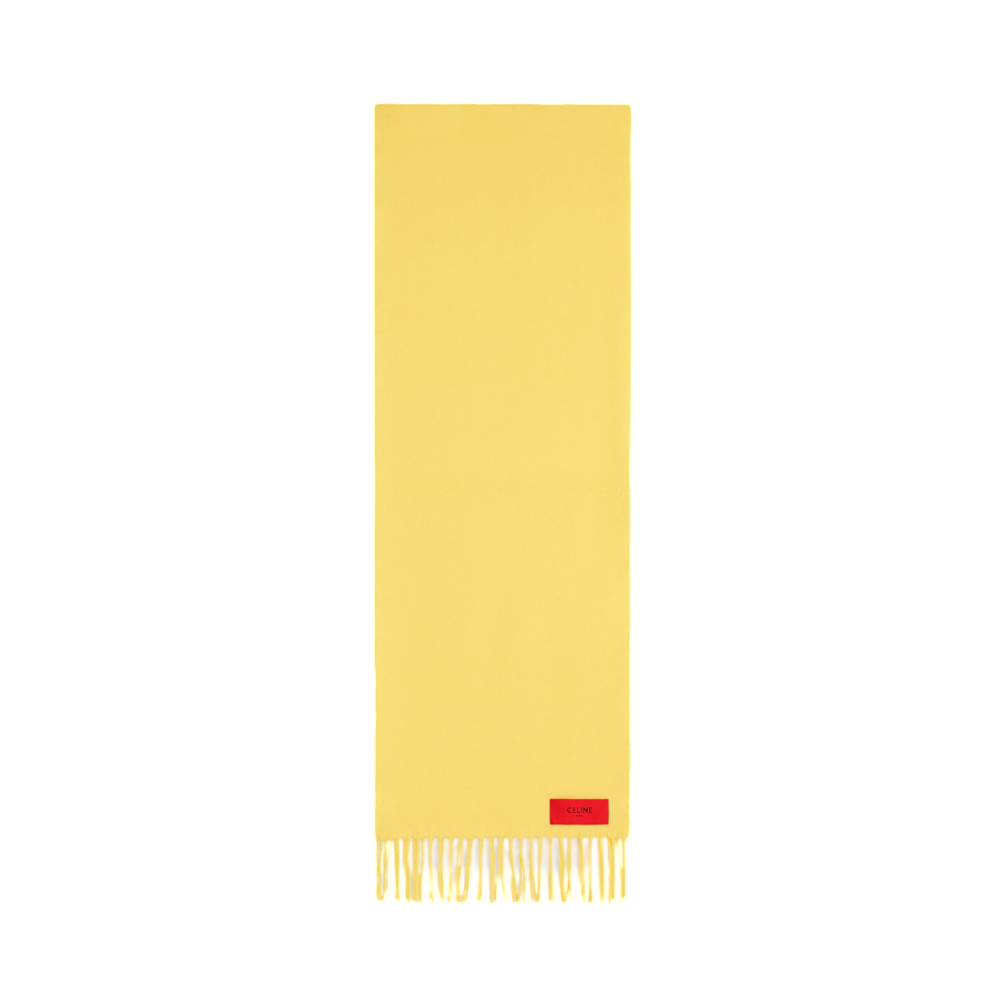 셀린느 스카프 캐시미어 옐로우(Celine Scarf In Cashmere Yellow)