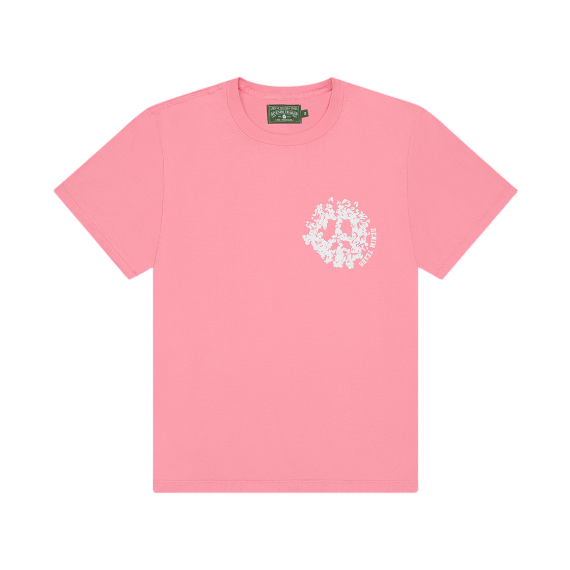 - Denim Tears x Corteiz Denim University T-Shirt Pink