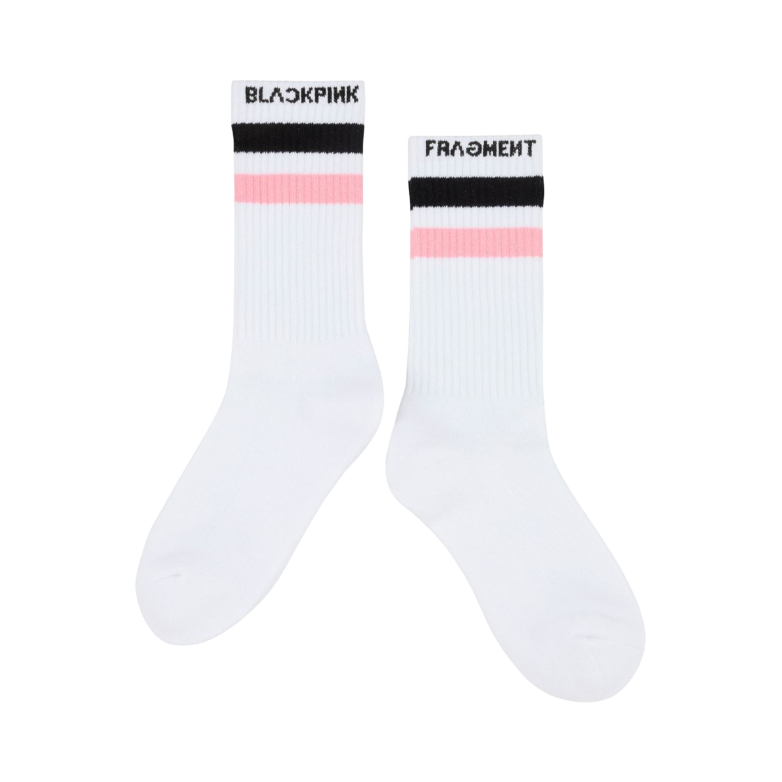 프라그먼트 x 블랙핑크 삭스 화이트(Fragment x Blackpink Socks White)