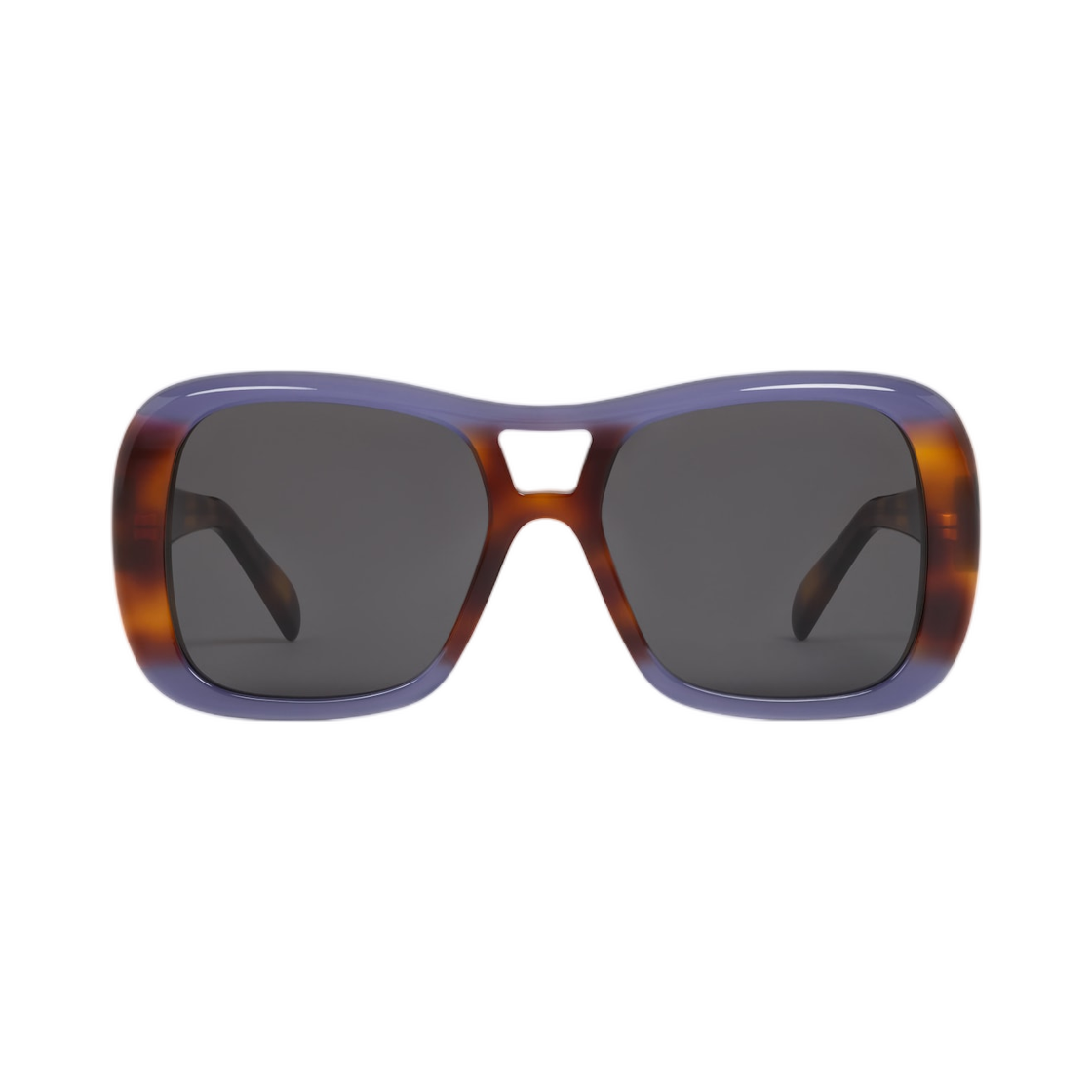 4S331CPLB-33PH Celine Triomphe 18 Sunglasses In Acetate Gradient Purple Havana