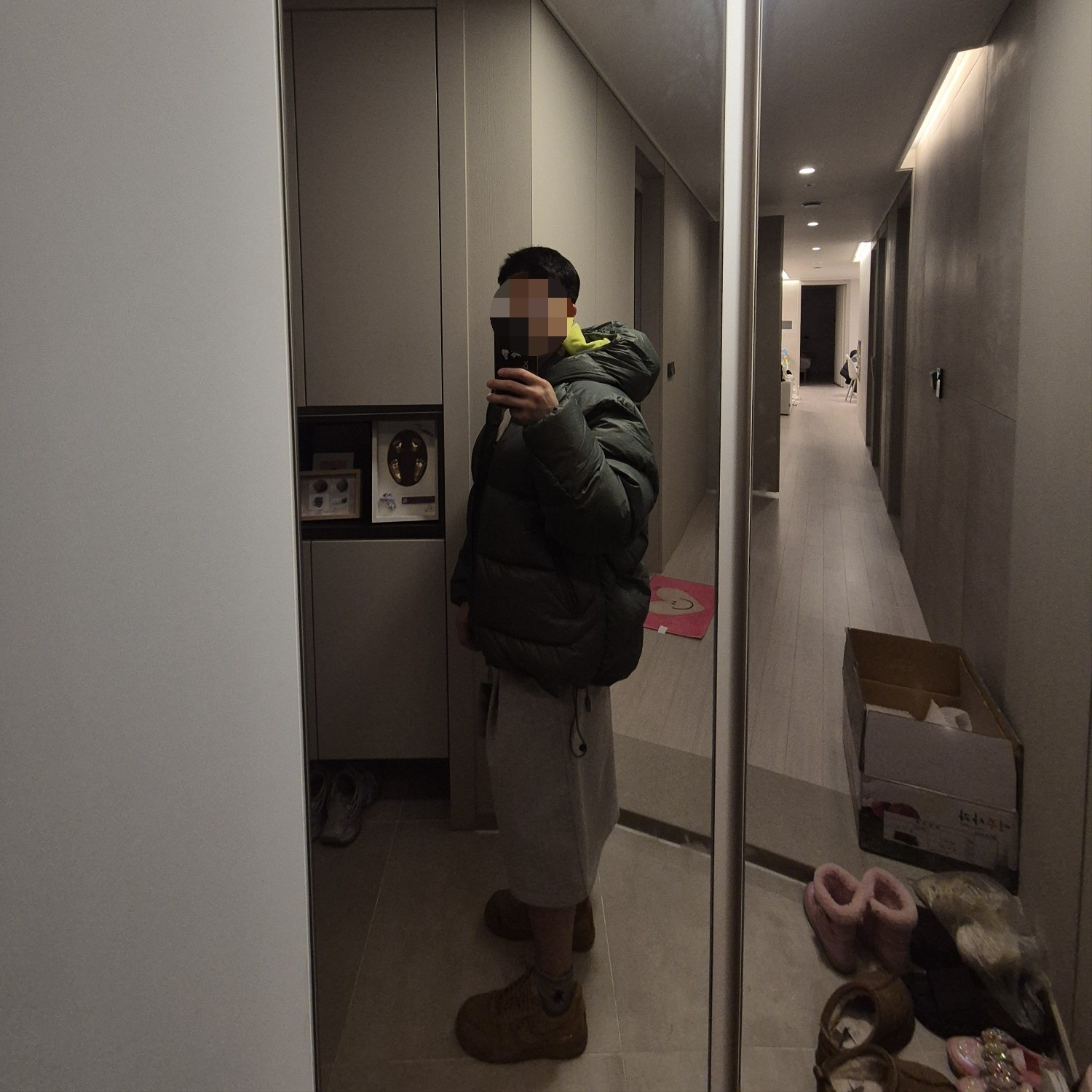Palace Pertex Quantum RS Puffa Green - 25FW 착용 스타일 - 6