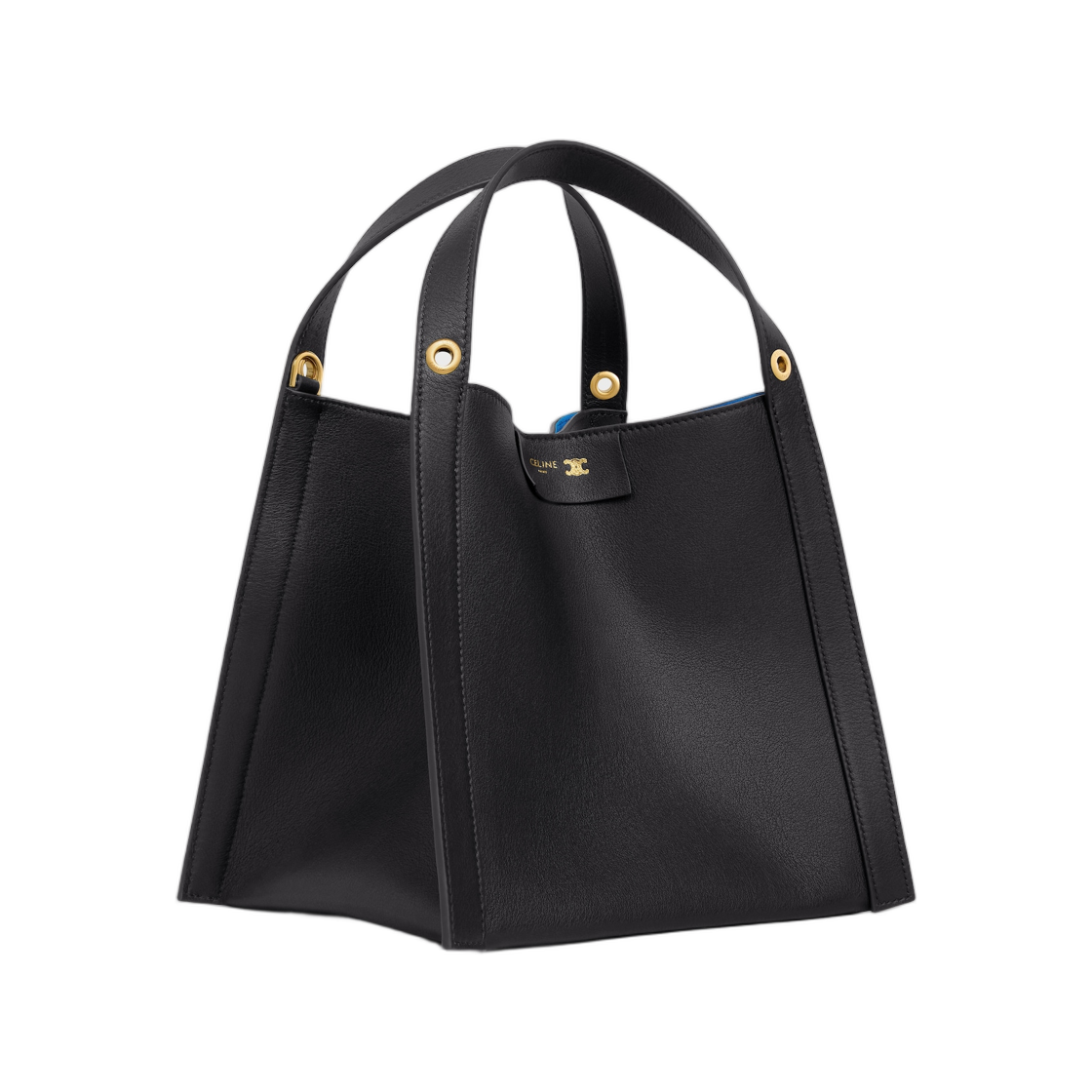 셀린느 스몰 큐브 백 서플 카프스킨 블랙(Celine Small Cube Bag In Supple Calfskin Black) - 2