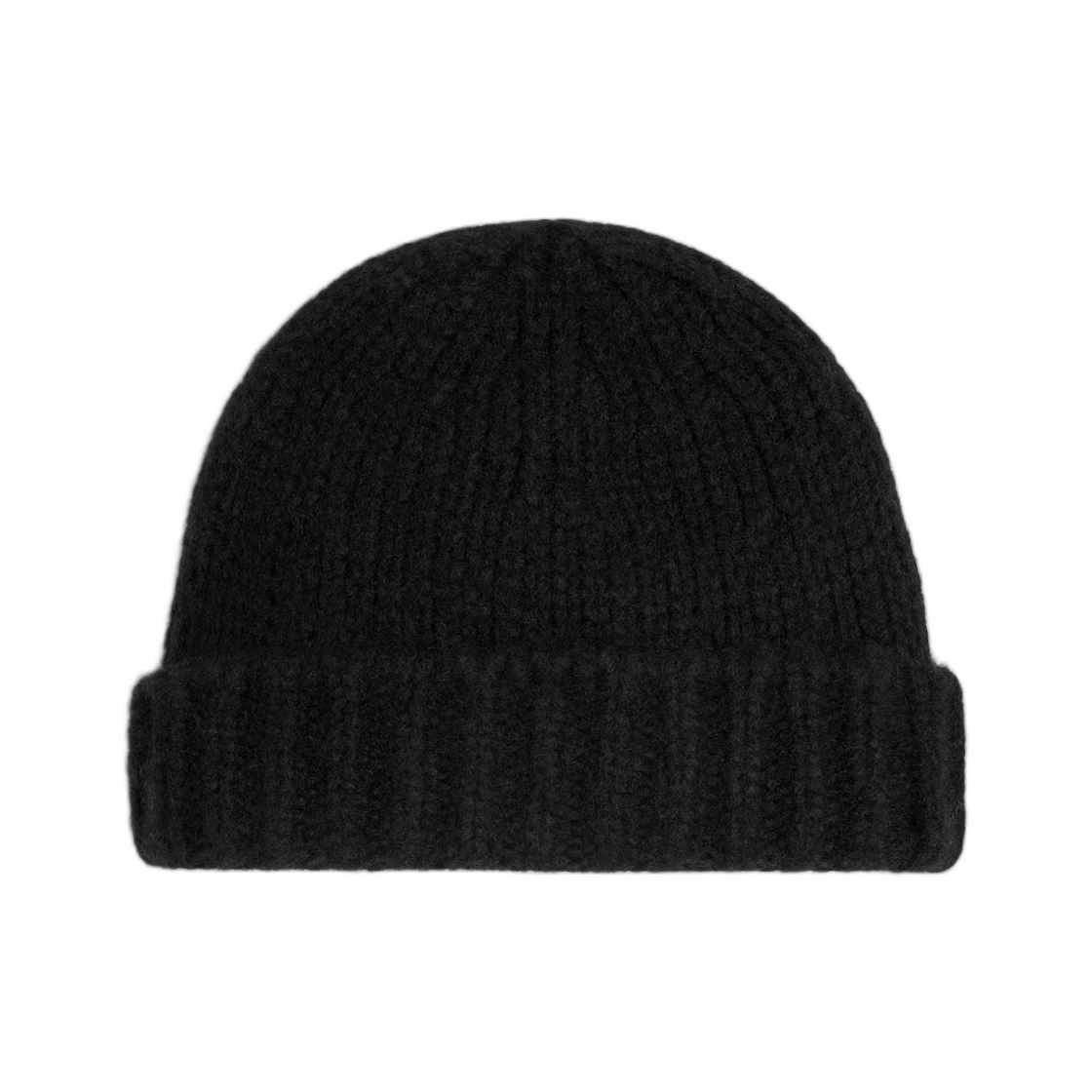 셀린느 트리옹프 비니 캐시미어 실크 블랙(Celine Triomphe Beanie In Cashmere Silk Black) - 2