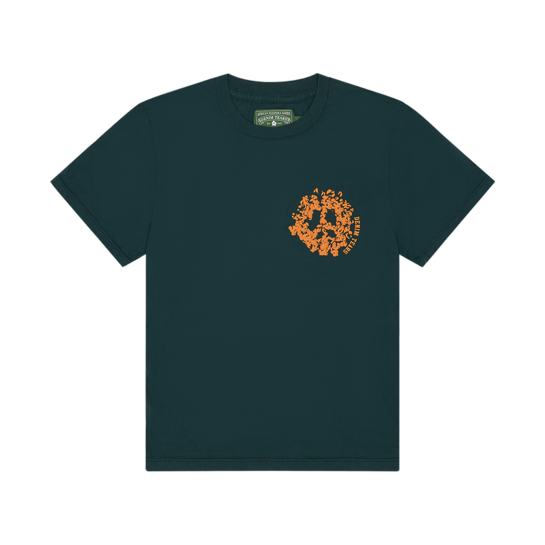 - Denim Tears x Corteiz Denim University T-Shirt Green