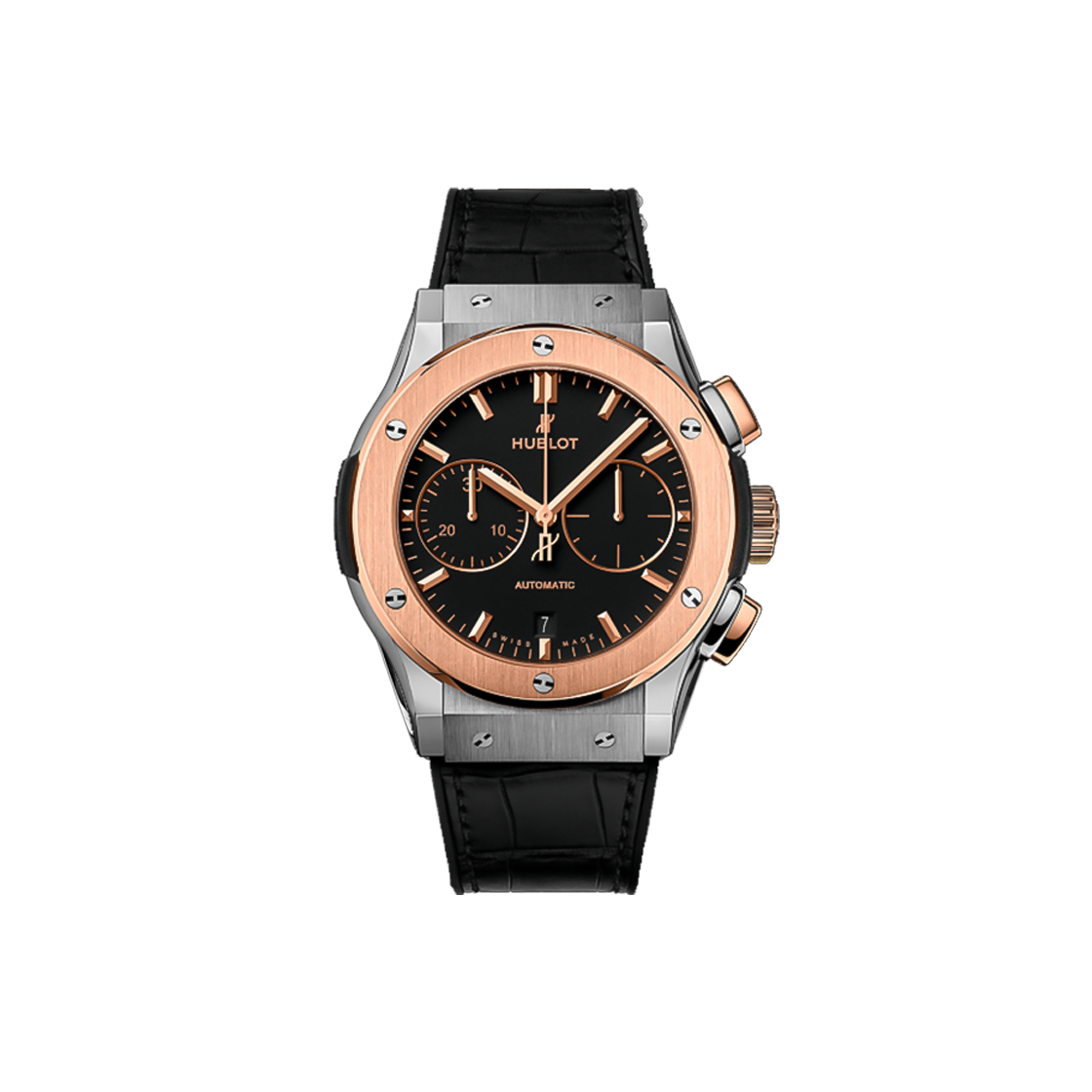 ITHVDU6RIKQL Hublot Classic Fusion Chronograph 45mm Black Bar No. 7106