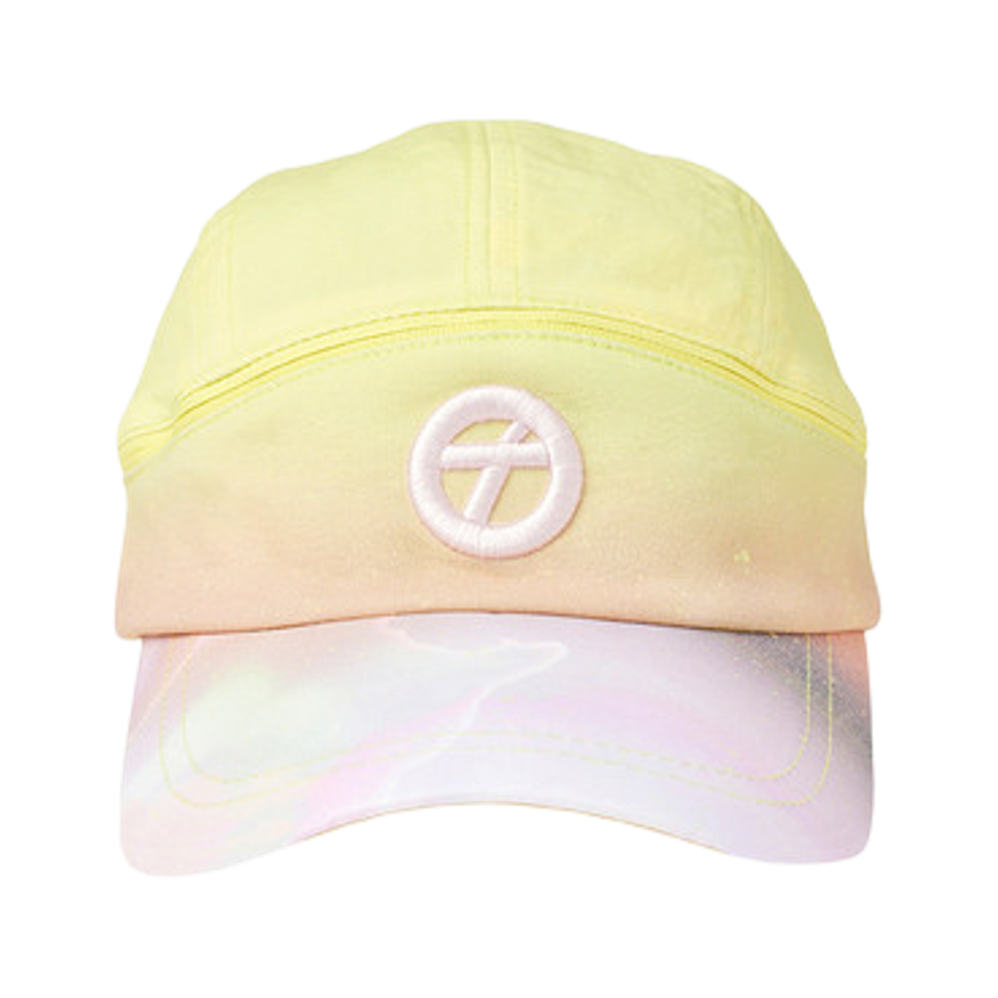 오픈 Yy 앱스트랙트 바이저 볼캡 네온 그린(Open Yy Abstract Visor Ball Cap Neon Green)