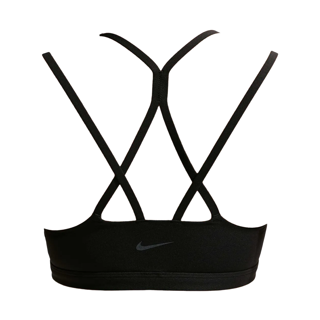 (W) 나이키 젠비 스트래피 라이트 서포트 패드 스포츠 브라 블랙 쿨 그레이 - US/EU((W) Nike Zenvy Strappy Light Support Padded Sports Bra Black Cool Grey - US/EU) - 2