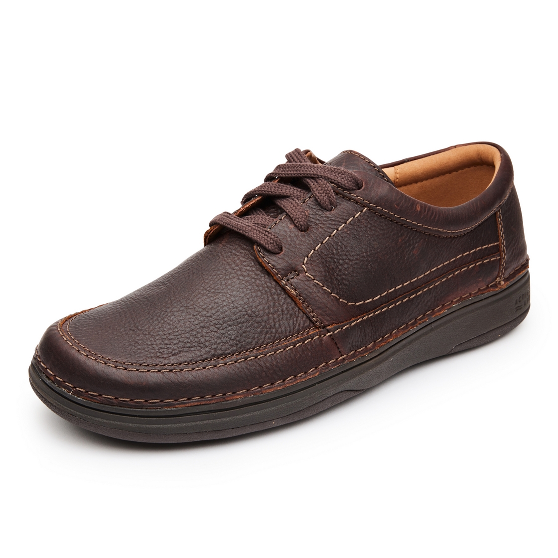 클락스 남성 베이직 스티치 컴포트화 브라운(Clarks Men’s Basic Stitch Comfort Shoes Brown) - 3