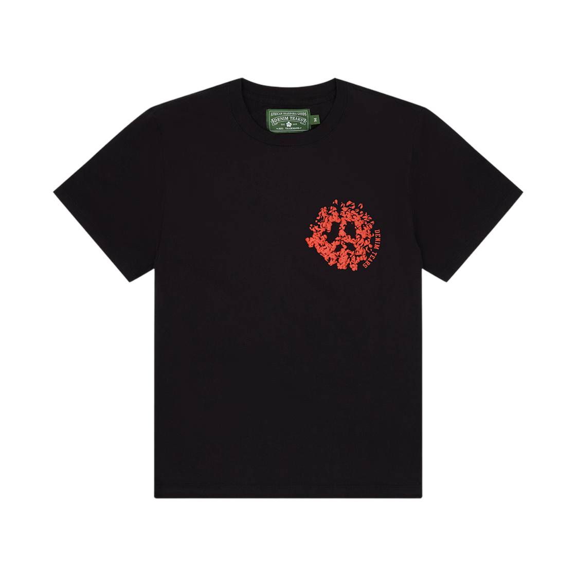 - Denim Tears x Corteiz Denim University T-Shirt Black