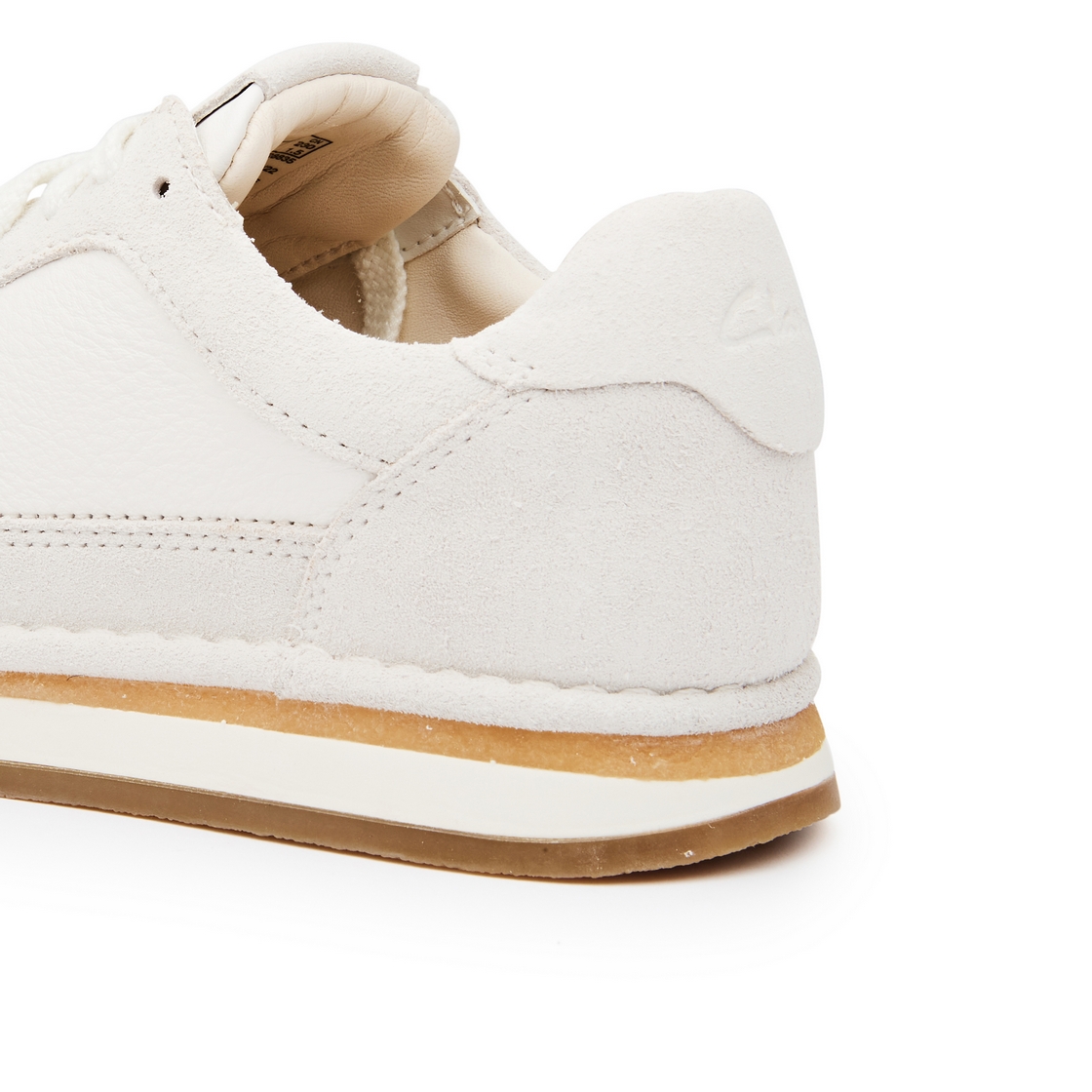 클락스 여성 가죽 캐주얼 스니커즈 화이트(Clarks Women’s Leather Casual Sneakers White) - 5