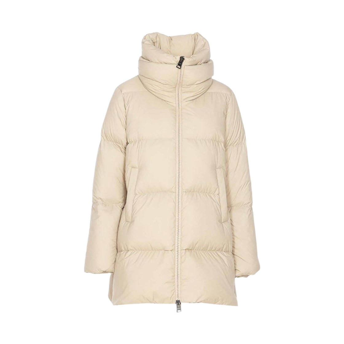 PI001959D-12456Z-1985 (W) Herno A-Shape High Collar Down Jacket Chantilly