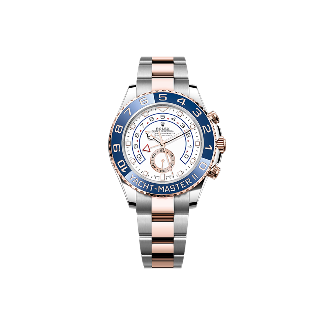 ITPNGTNMGHHO Rolex Yacht-Master II 44mm White Dial Oyster No. 4250