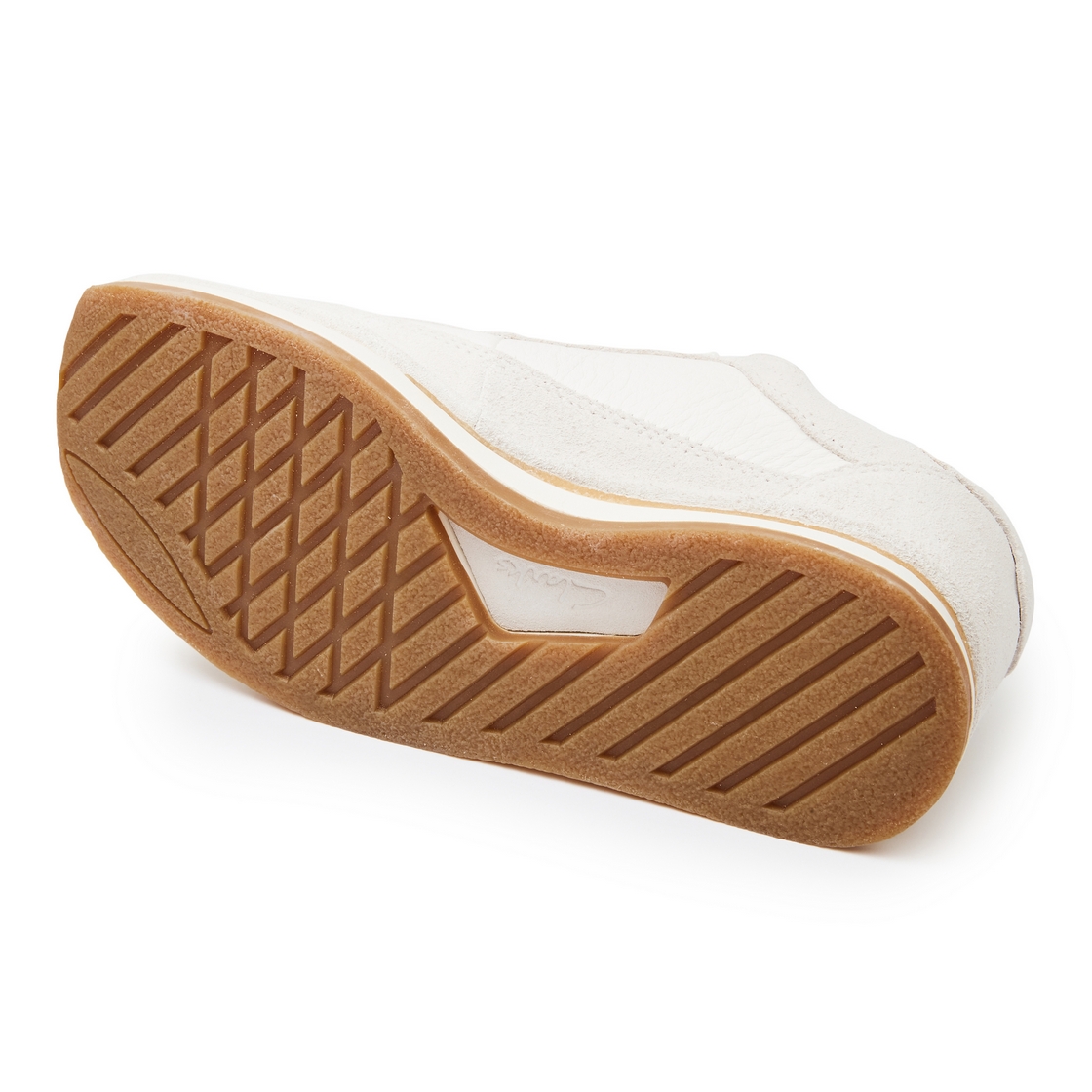 클락스 여성 가죽 캐주얼 스니커즈 화이트(Clarks Women’s Leather Casual Sneakers White) - 2