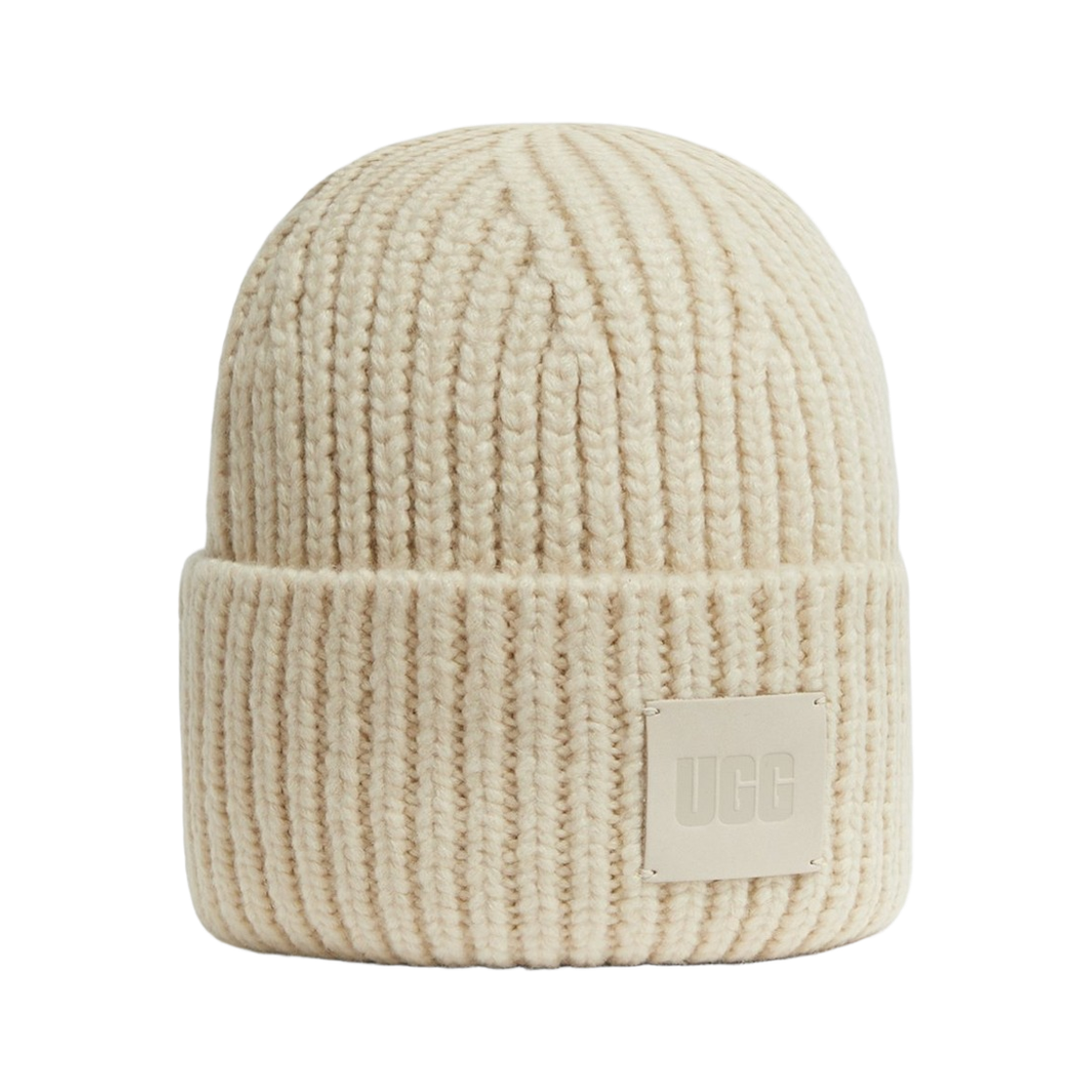 20061-CRM (W) UGG Chunky Rib Beanie Cream