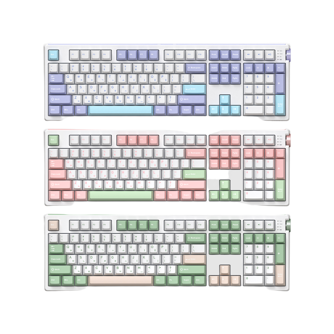 앱코 A108K 3모드 퀵스압 유무선 기계식 키보드