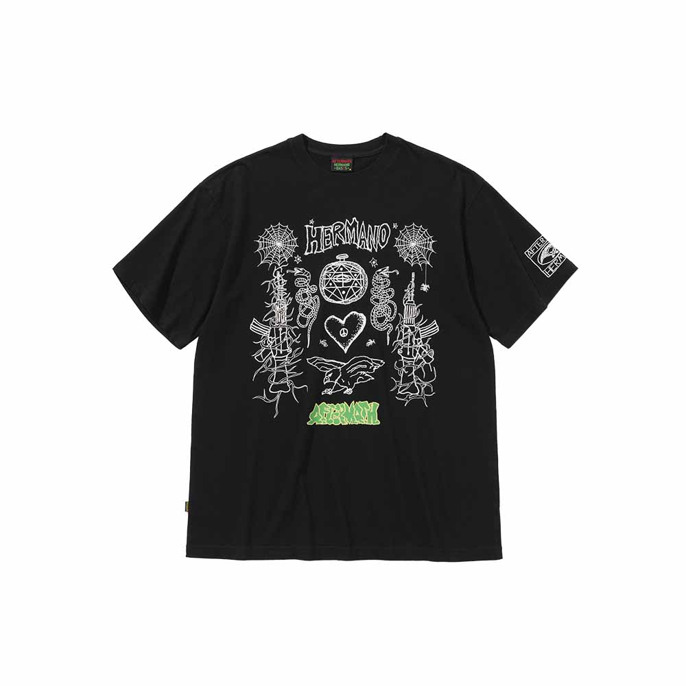애프터매스 러브 티 블랙(Aftermath Love Tee Black) - 2