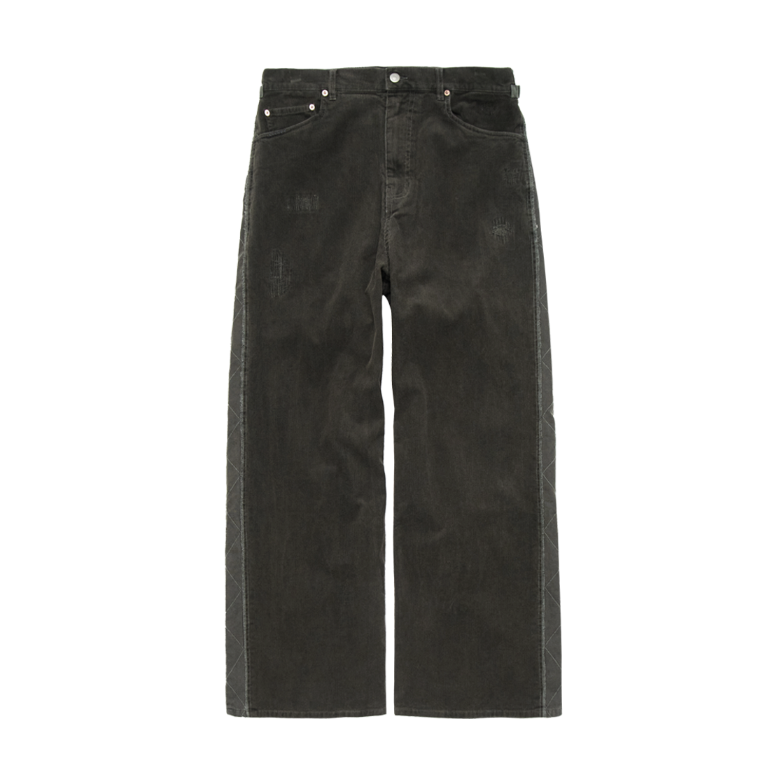 PL5LPT6800GP Polyteru Rebuild Corduroy Gosima Pants Olive Charcoal