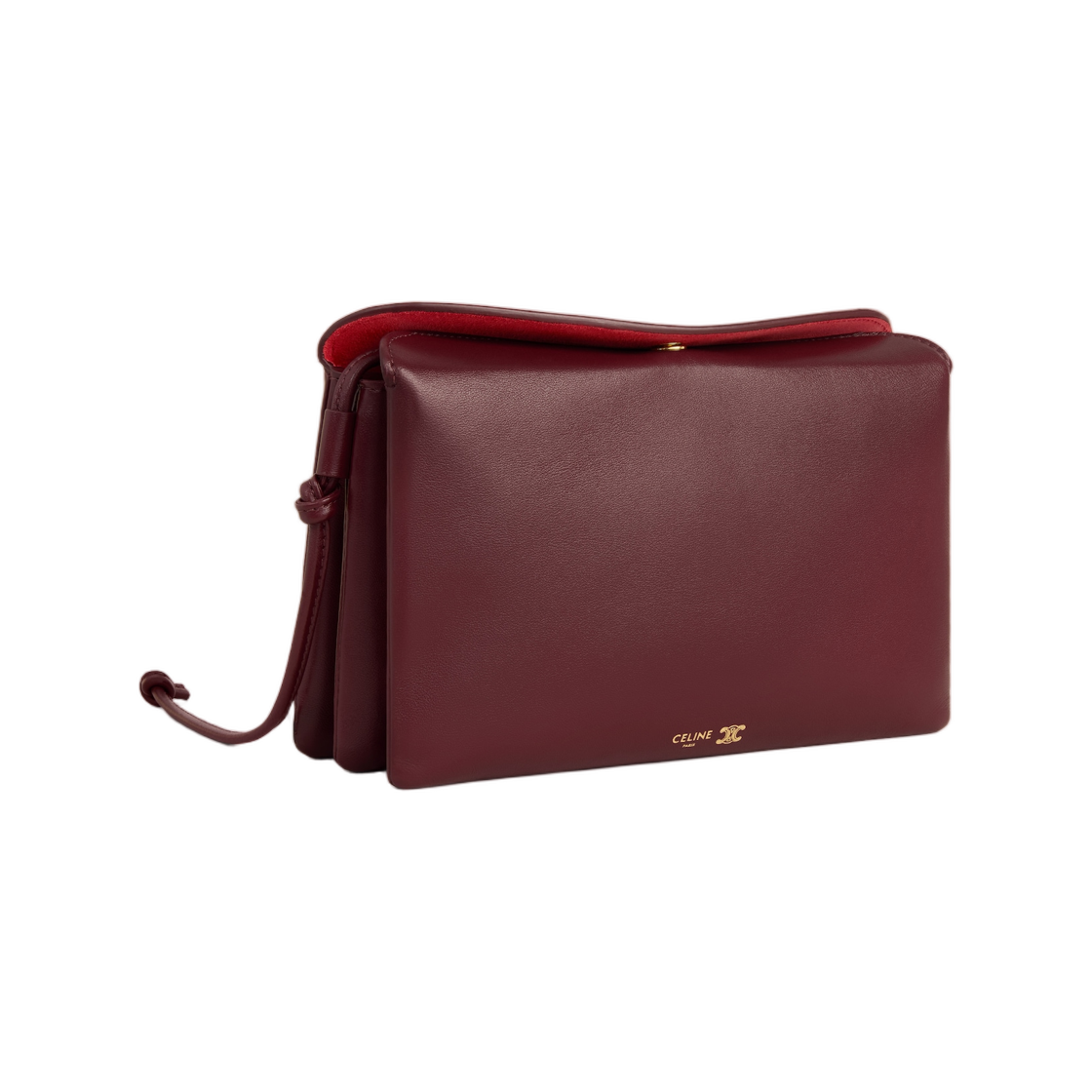 셀린느 트리오 플랩 스무스 램스킨 시라(Celine Trio Flap In Smooth Lambskin Syrah) - 2