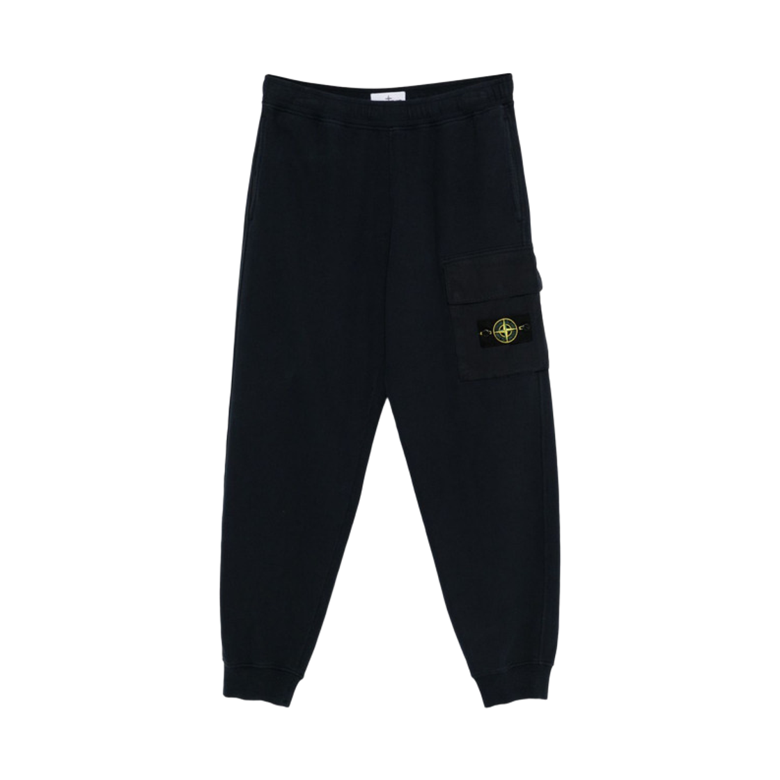 K2S1562000-03S0A20-V0020 Stone Island 6200003 Brushed Organic Cotton Fleece Regular Fit Joggers Navy Blue - 25FW