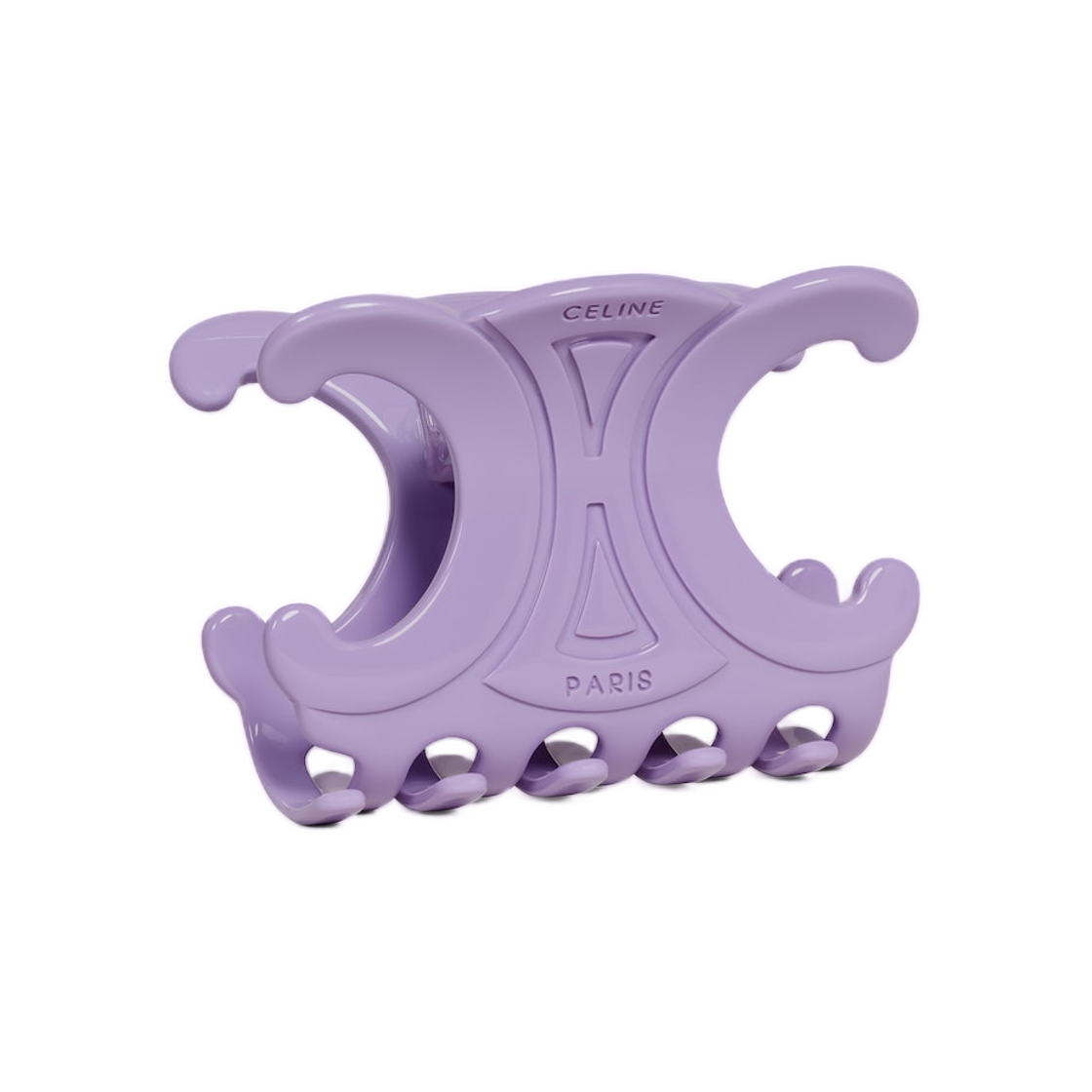 셀린느 라지 헤어 클로 아세테이트 라일락(Celine Large Hair Claw In Acetate Lilac) - 3