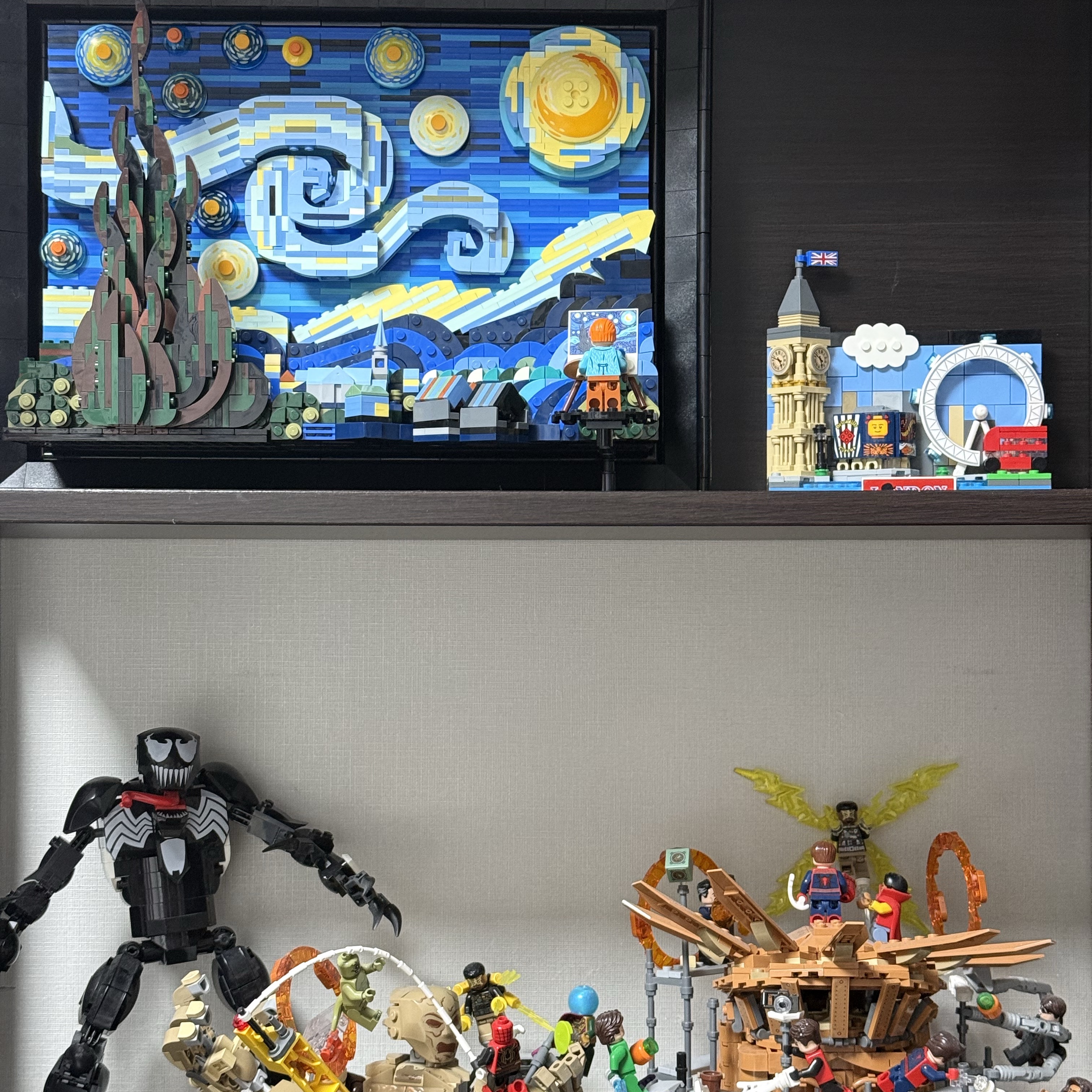 Lego Vincent Van Gogh The Starry Night, Lego Marvel Spider-Man Final Battle 착용 스타일