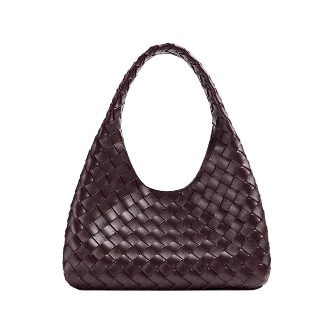 854248V4SC02264 Bottega Veneta Small Campana Dark Barolo