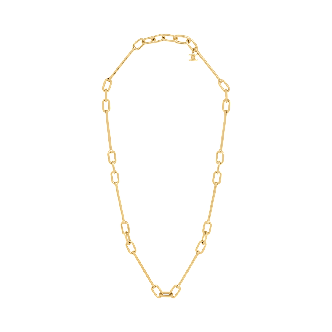 B101Y6BRA-35OR Celine Charms Necklace In Brass with Gold Finish Gold