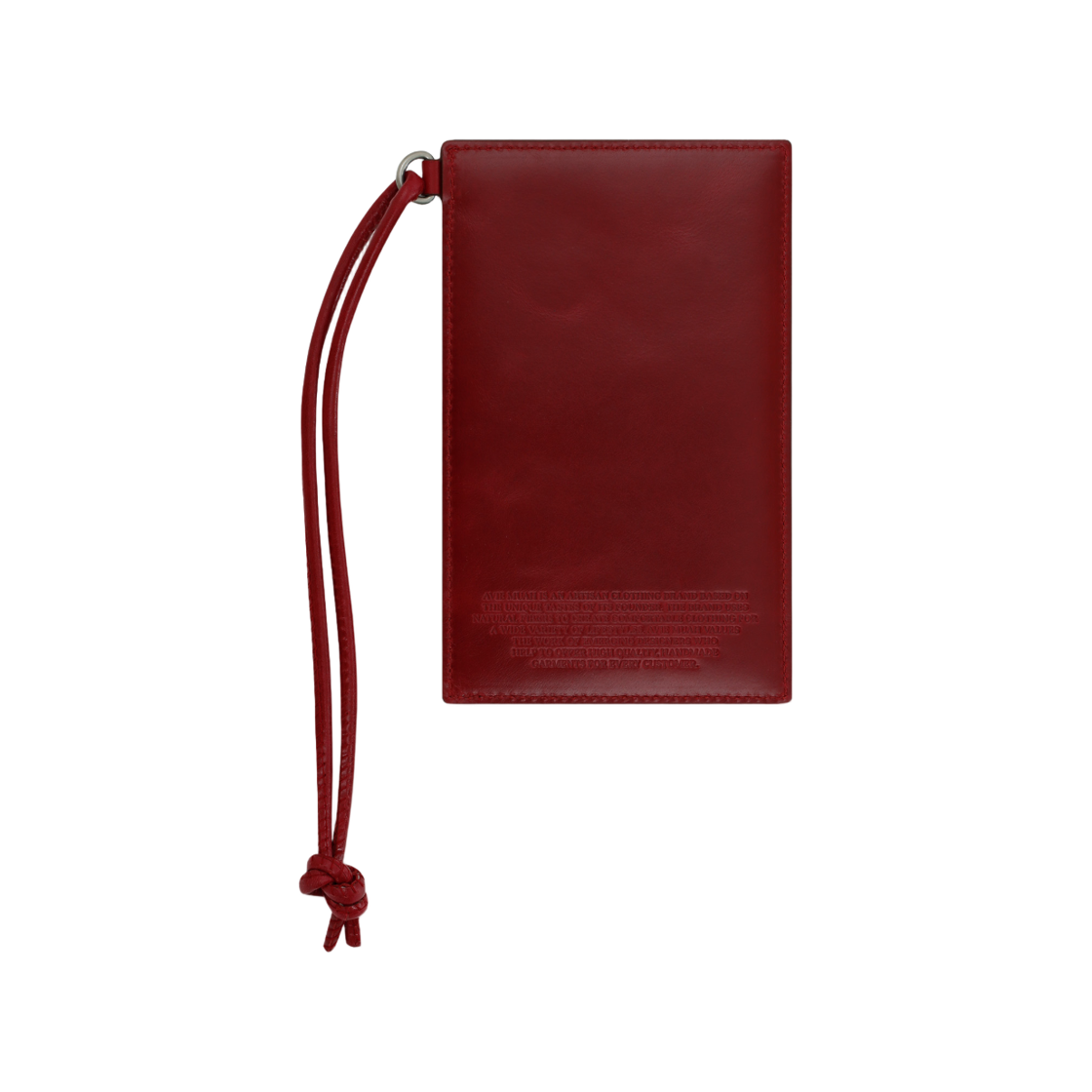 아비에무아 아비에 스트랩 카드 홀더 레드(Aviemuah Ave Strap Card Holder Red) - 2
