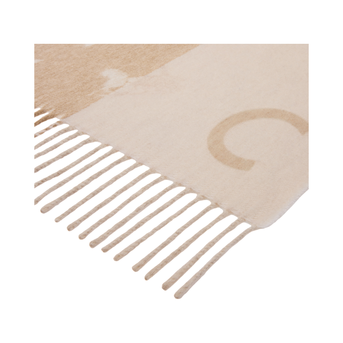 셀린느 스카프 울 앤 캐시미어 베이지 크림(Celine Scarf In Wool and Cashmere Beige Cream) - 3